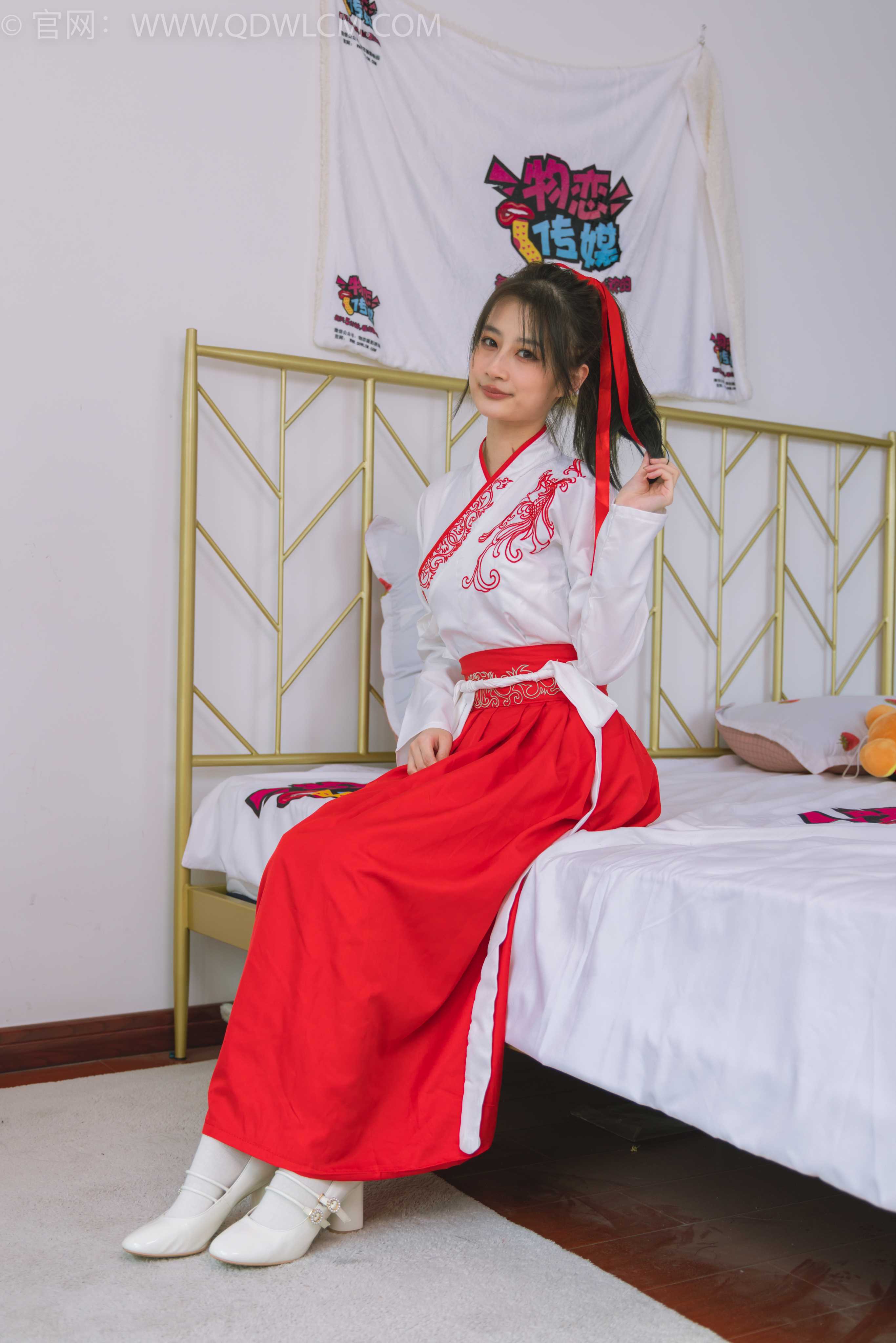 图片[4]-物恋传媒 NO.1482 卿卿-红衣少女 [170P-1V-5.93G]-COS写真在线网