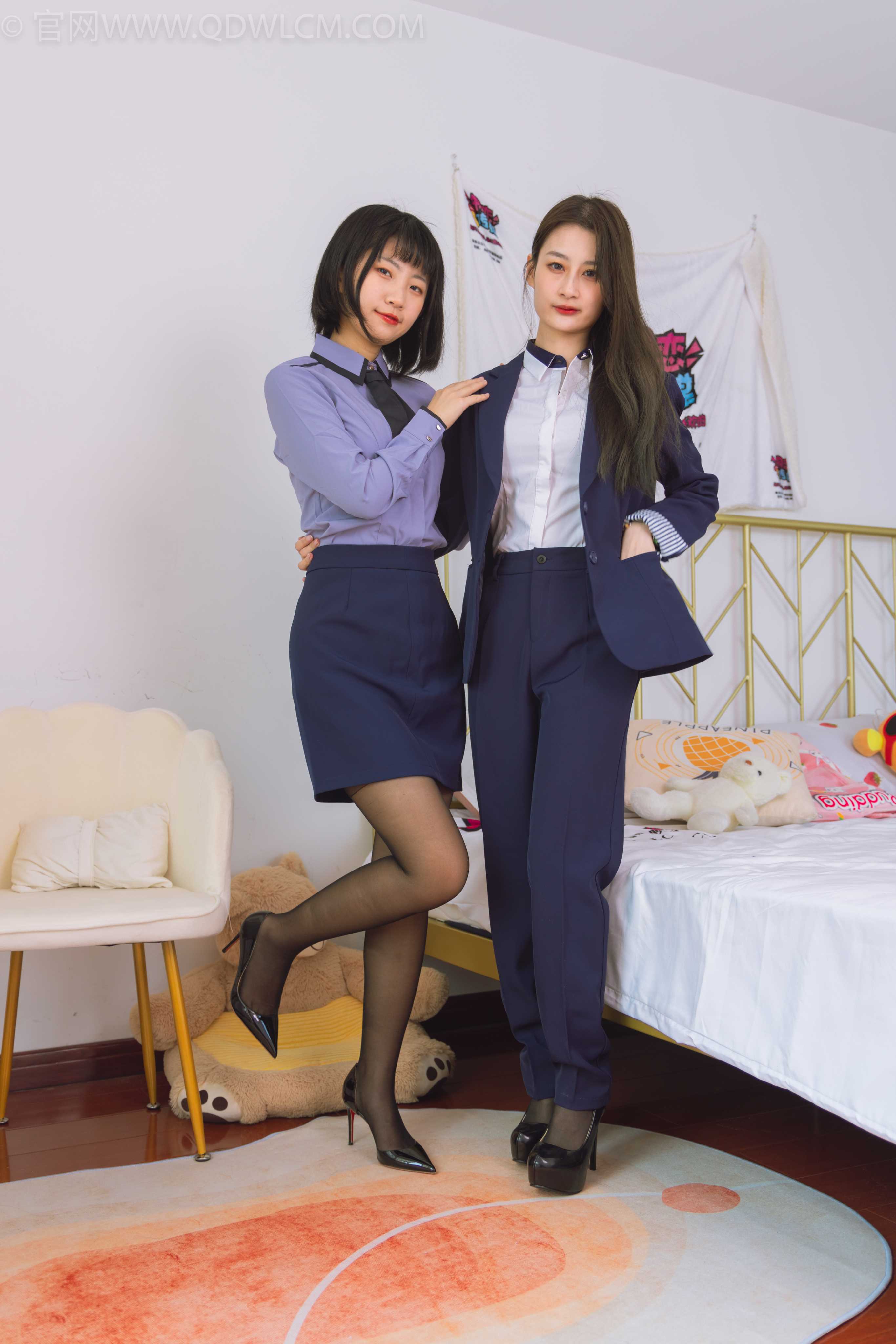 图片[4]-物恋传媒 NO.1498 暗月&卿卿-办公室闺蜜 [150P+1V／3.83GB]-COS写真在线网