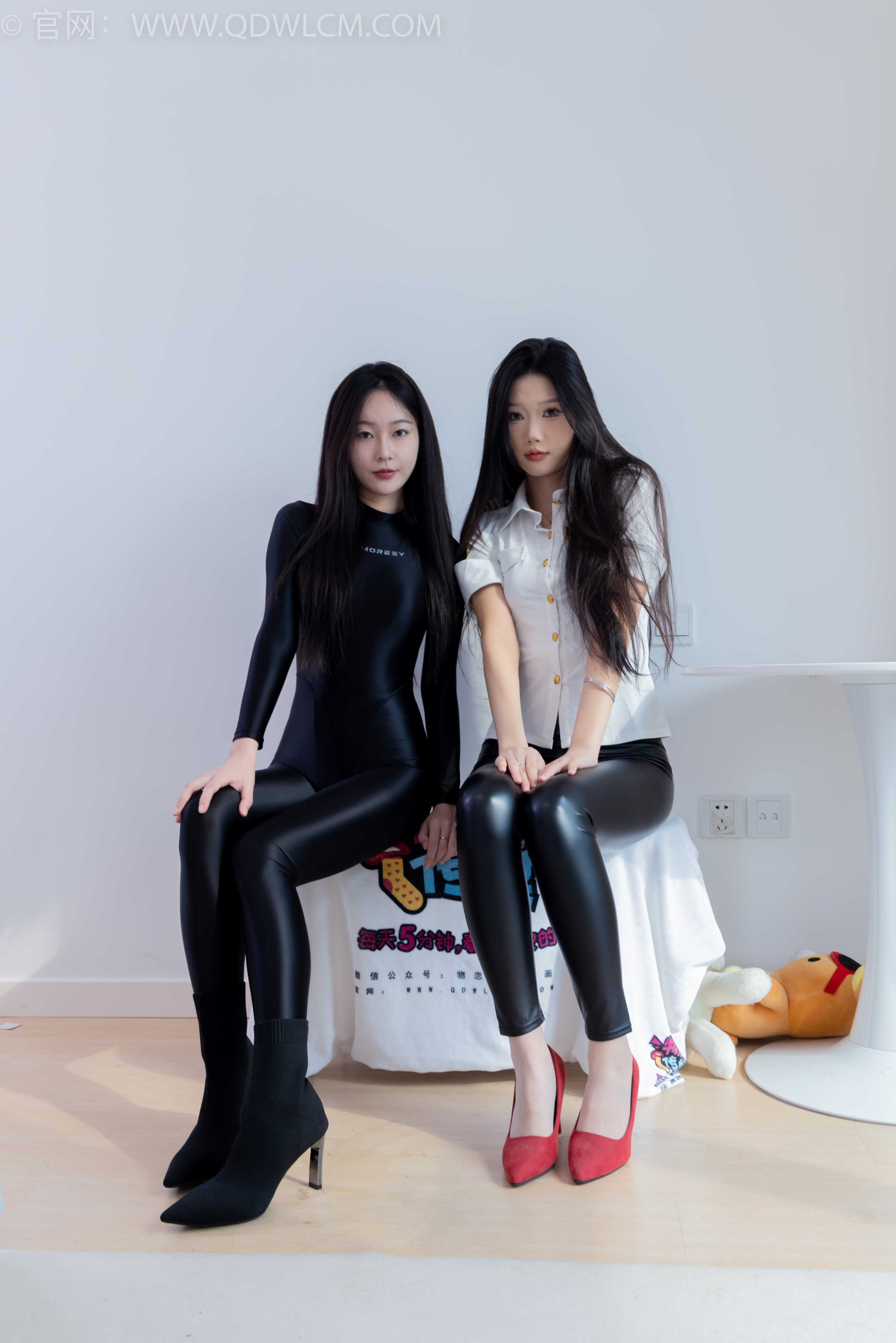 图片[2]-物恋传媒 NO.1887 小竹&美兔-黑白分明 [169P-1V-5.3G]-COS写真在线网