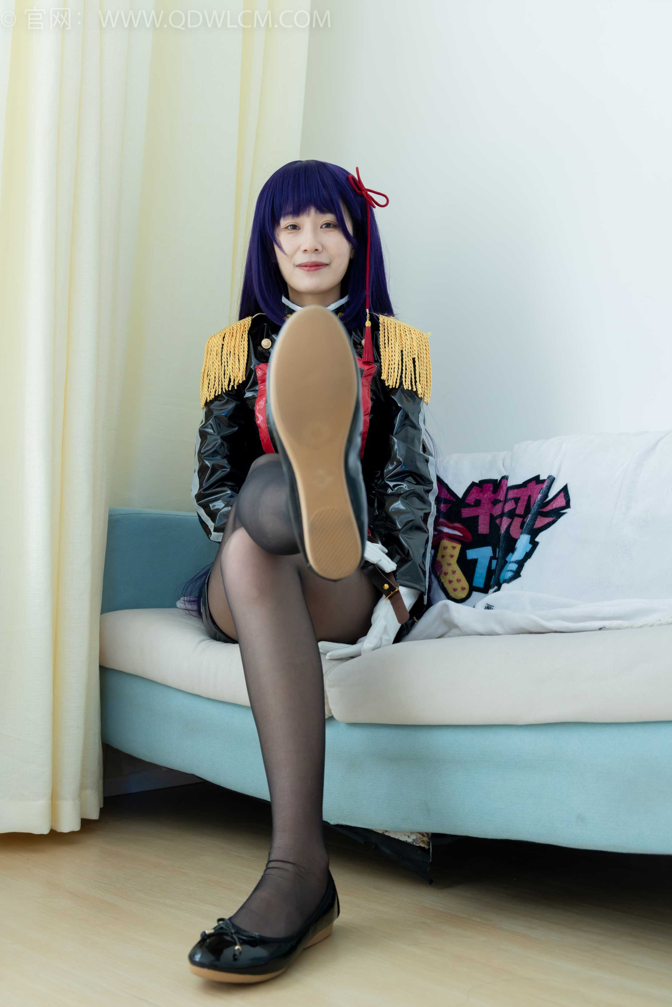 图片[2]-物恋传媒 NO.2251 菜菜-平底鞋 [160P1V-5.00GB]-COS写真在线网