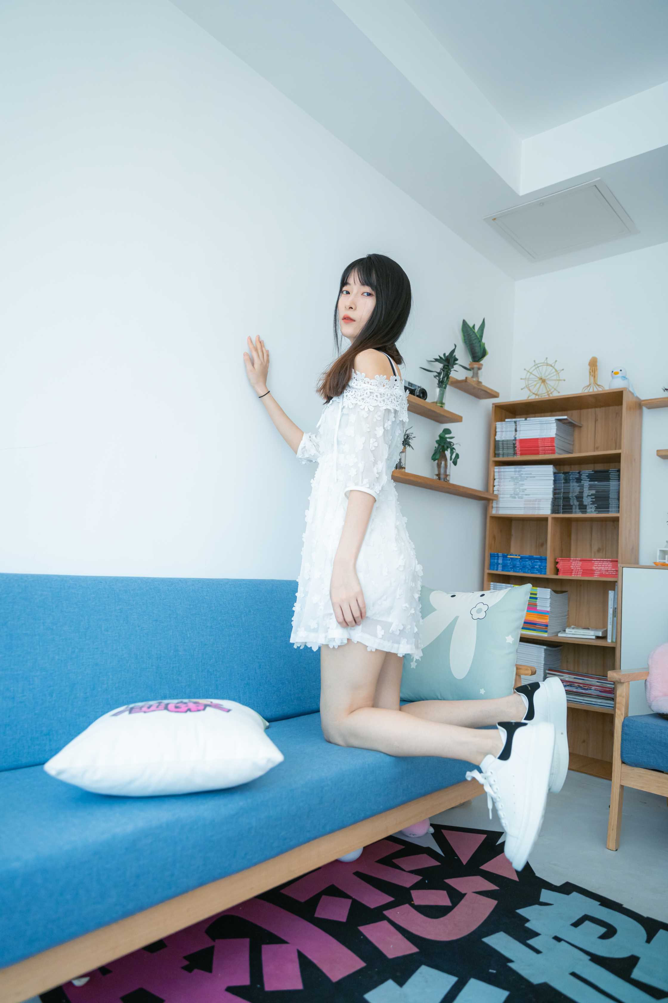 图片[6]-物恋传媒 NO.827 猫耳-白色恋爱花 [140P+1V／4.81GB]-COS写真在线网