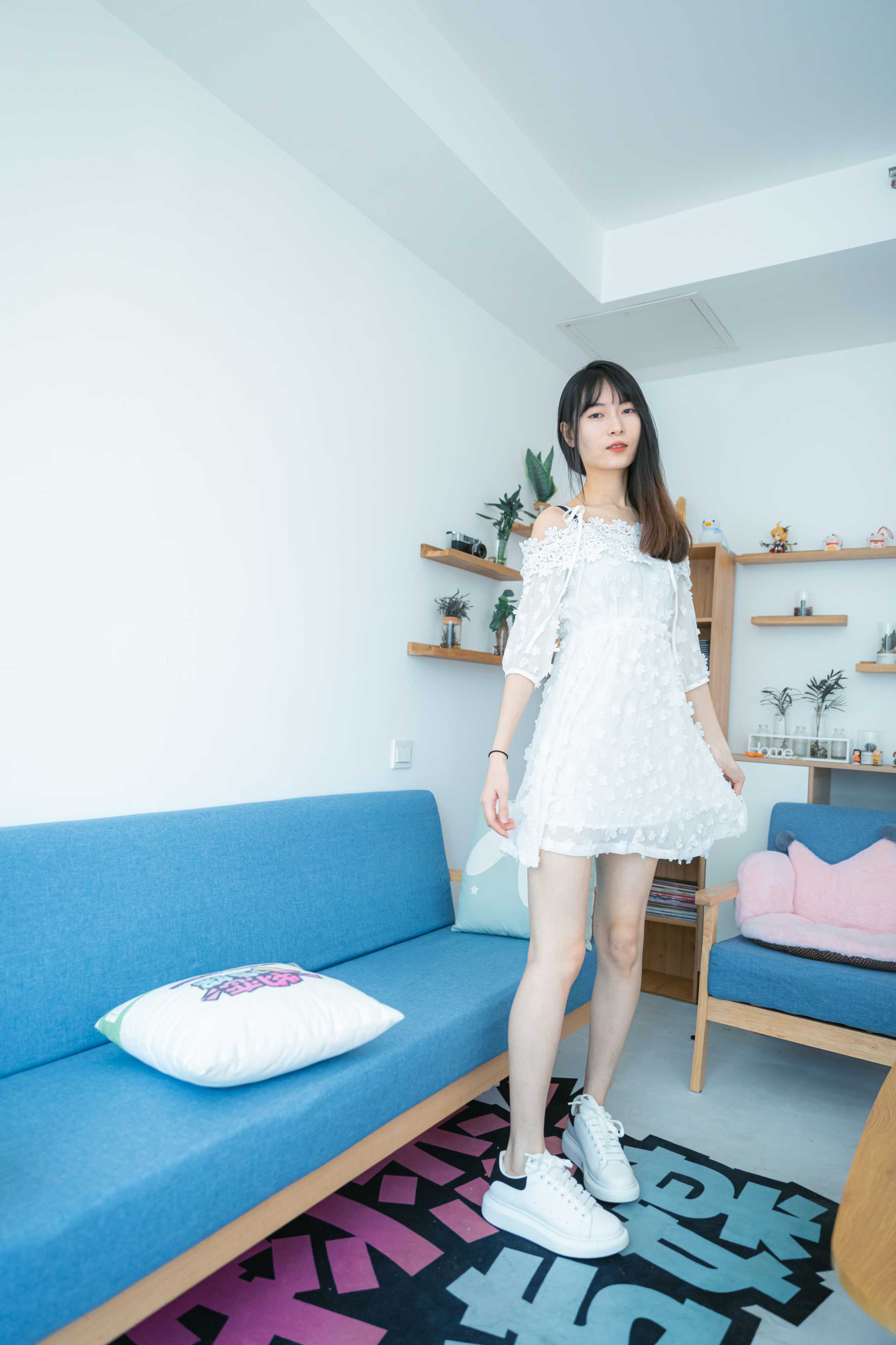 图片[2]-物恋传媒 NO.827 猫耳-白色恋爱花 [140P+1V／4.81GB]-COS写真在线网
