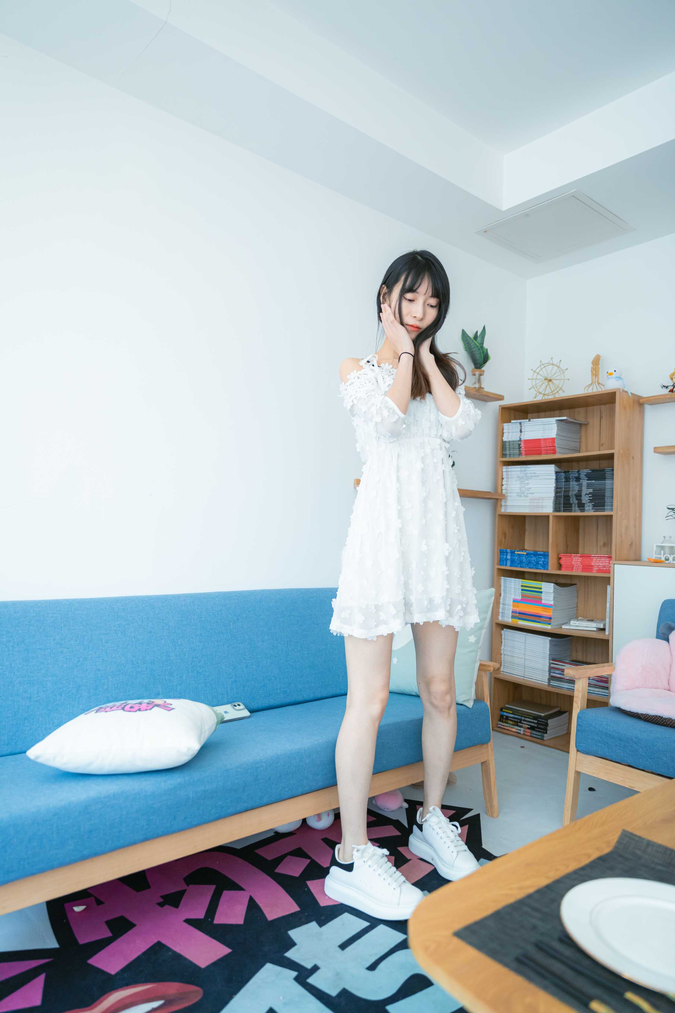 图片[5]-物恋传媒 NO.827 猫耳-白色恋爱花 [140P+1V／4.81GB]-COS写真在线网