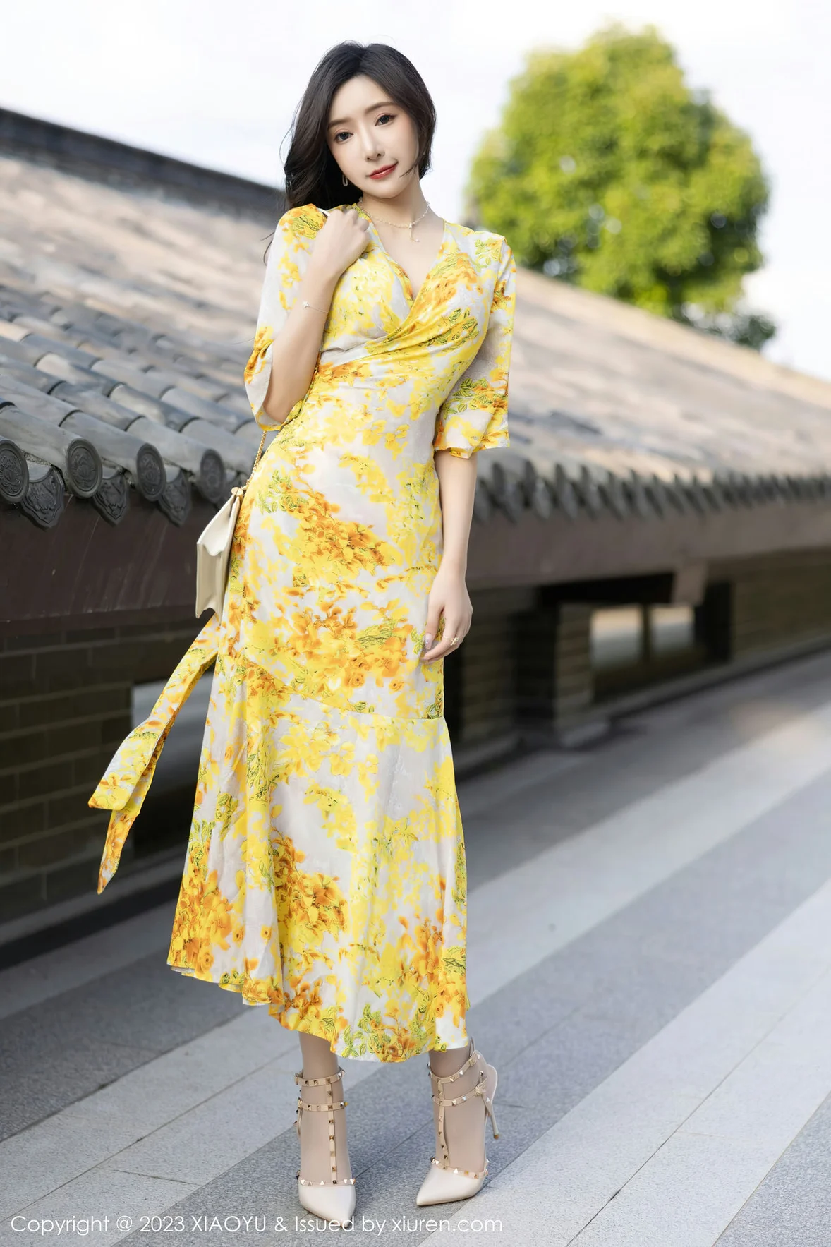 图片[5]-XIAOYU 语画界 Vol.1043 王馨瑶yanni 白色蕾丝内衣贵州旅拍 [91P]-COS写真在线网