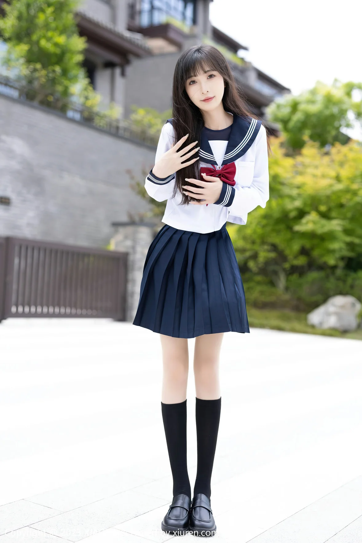 图片[3]-XIAOYU 语画界 Vol.1045 林星阑 学生服贵州旅拍 [97P]-COS写真在线网