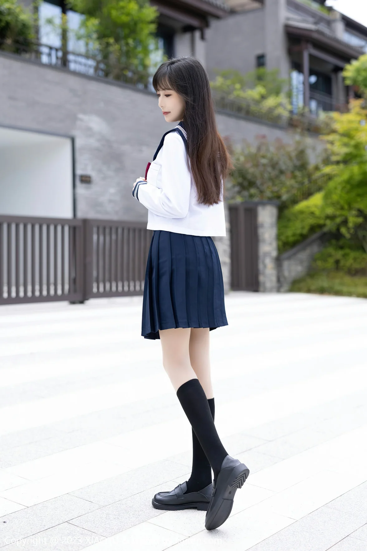 图片[2]-XIAOYU 语画界 Vol.1045 林星阑 学生服贵州旅拍 [97P]-COS写真在线网