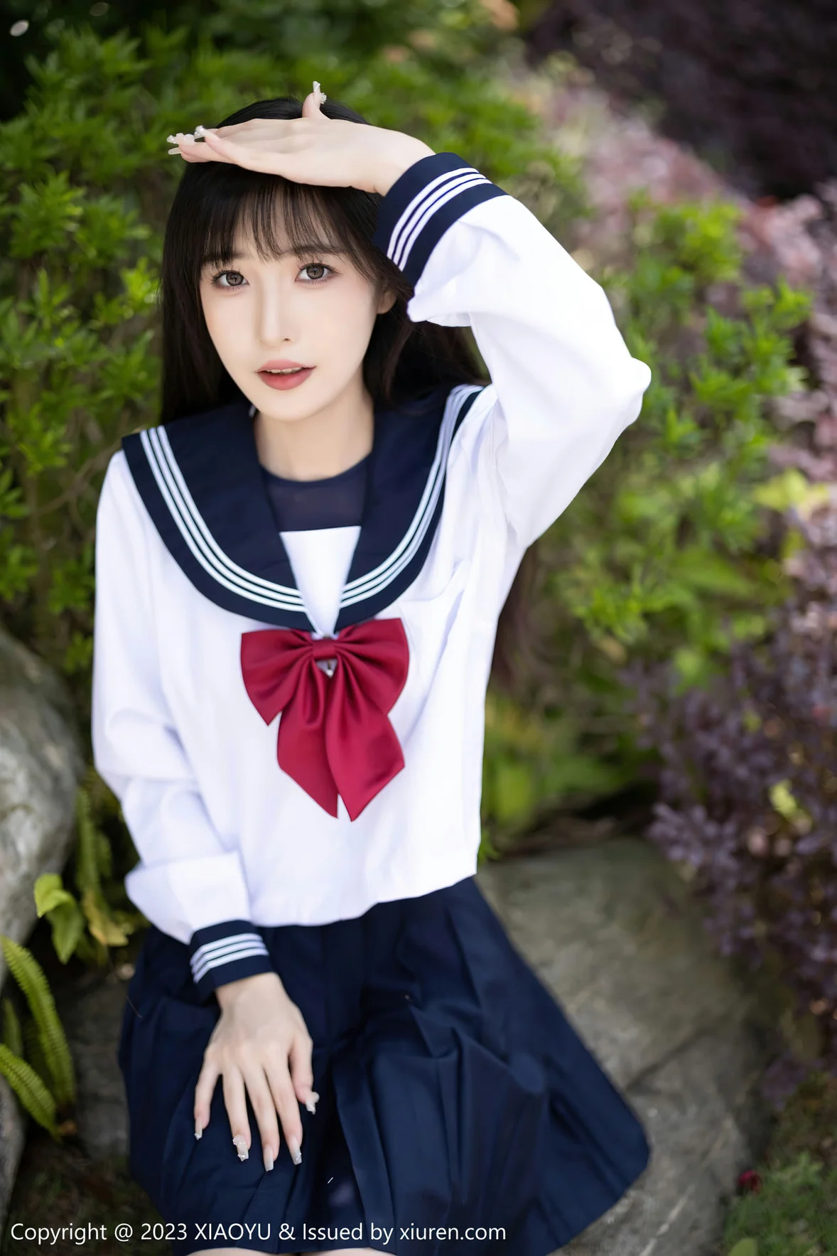 图片[4]-XIAOYU 语画界 Vol.1045 林星阑 学生服贵州旅拍 [97P]-COS写真在线网