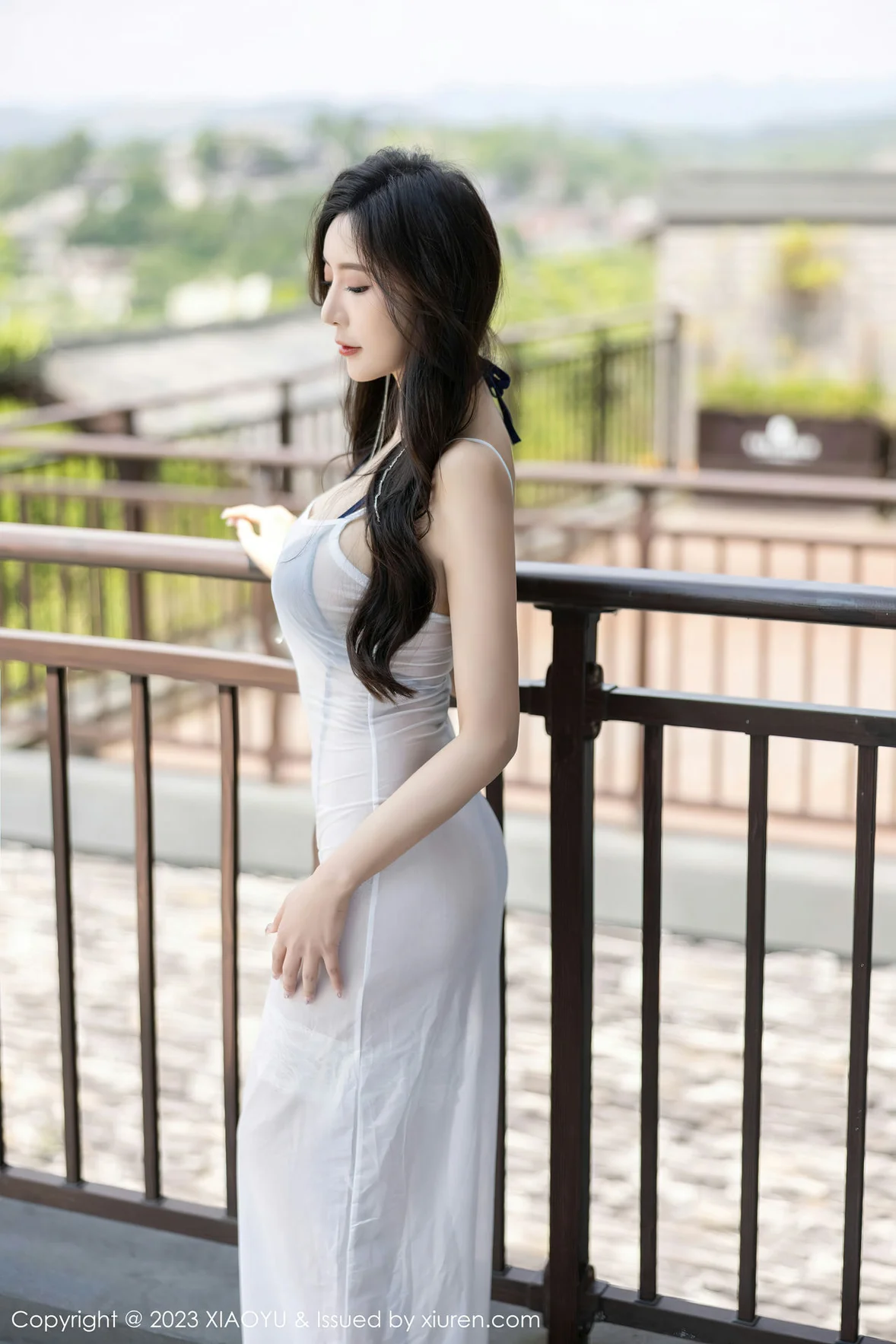 图片[3]-XIAOYU 语画界 Vol.1052 王馨瑶yanni 白色轻透连衣长裙贵州旅拍 [98P]-COS写真在线网
