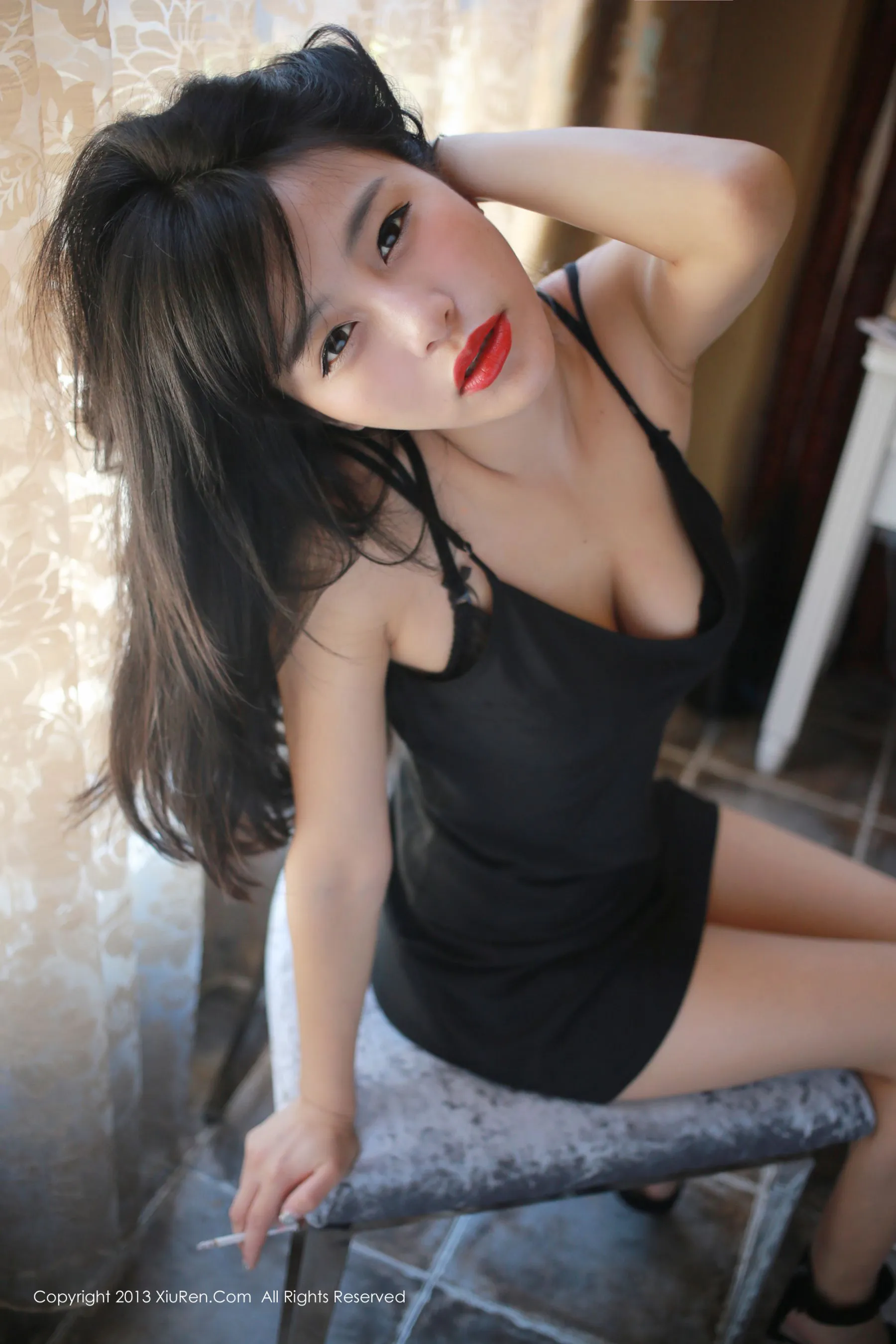 图片[4]-火辣模特@易欣viya 秀人网 No.007-COS写真在线网