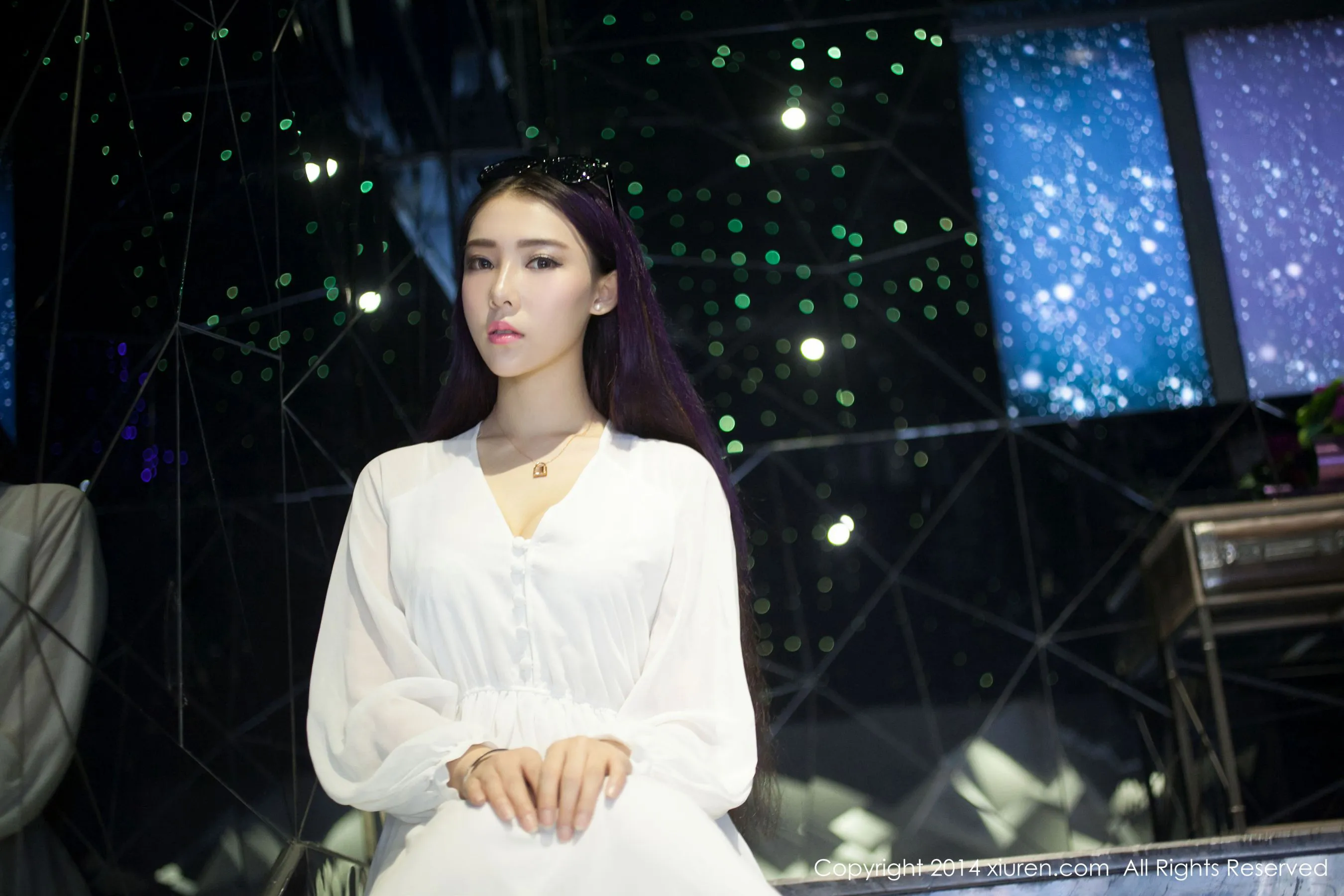 图片[6]-夢娜Vanessa《款款而来的特级女神》 秀人网 No.131-COS写真在线网