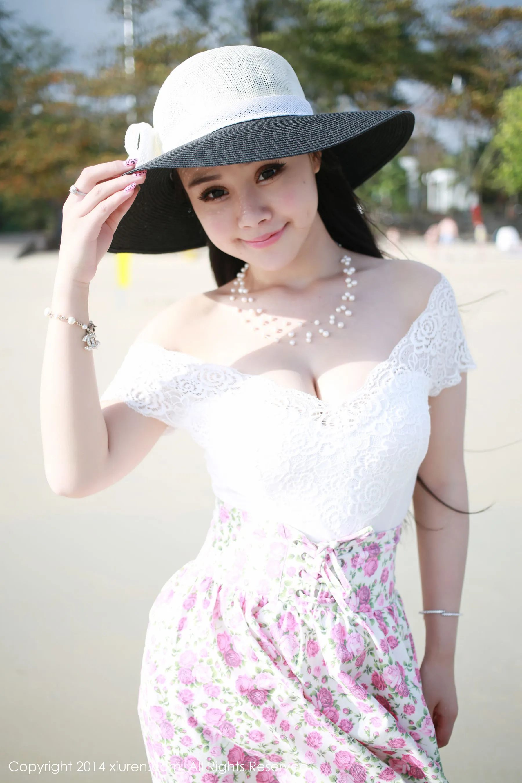图片[4]-Barbie可儿《泰国旅拍第一辑》 秀人网 No.182-COS写真在线网