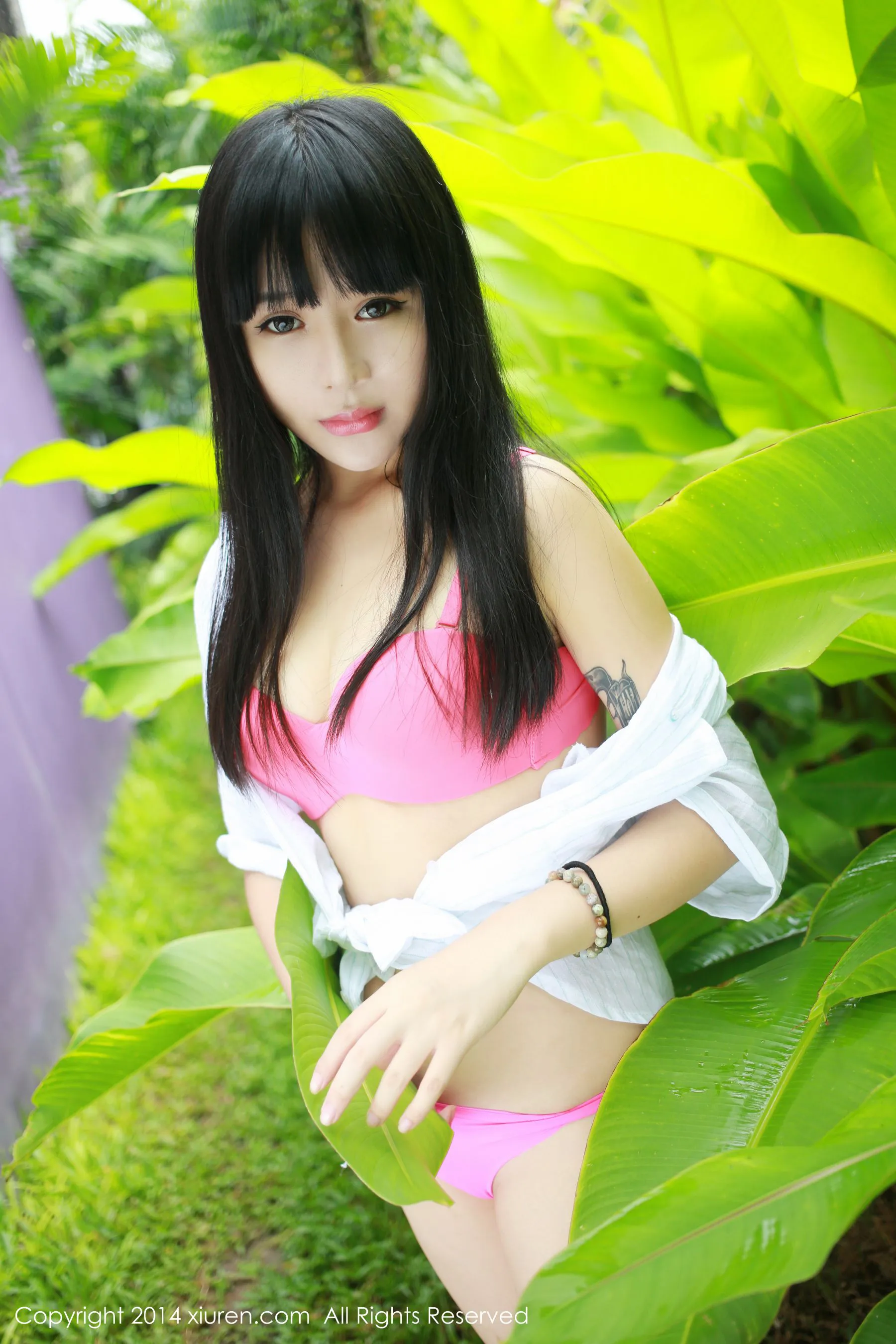 图片[3]-文艺女青年八宝icey《泰国旅拍》 秀人网 No.187-COS写真在线网