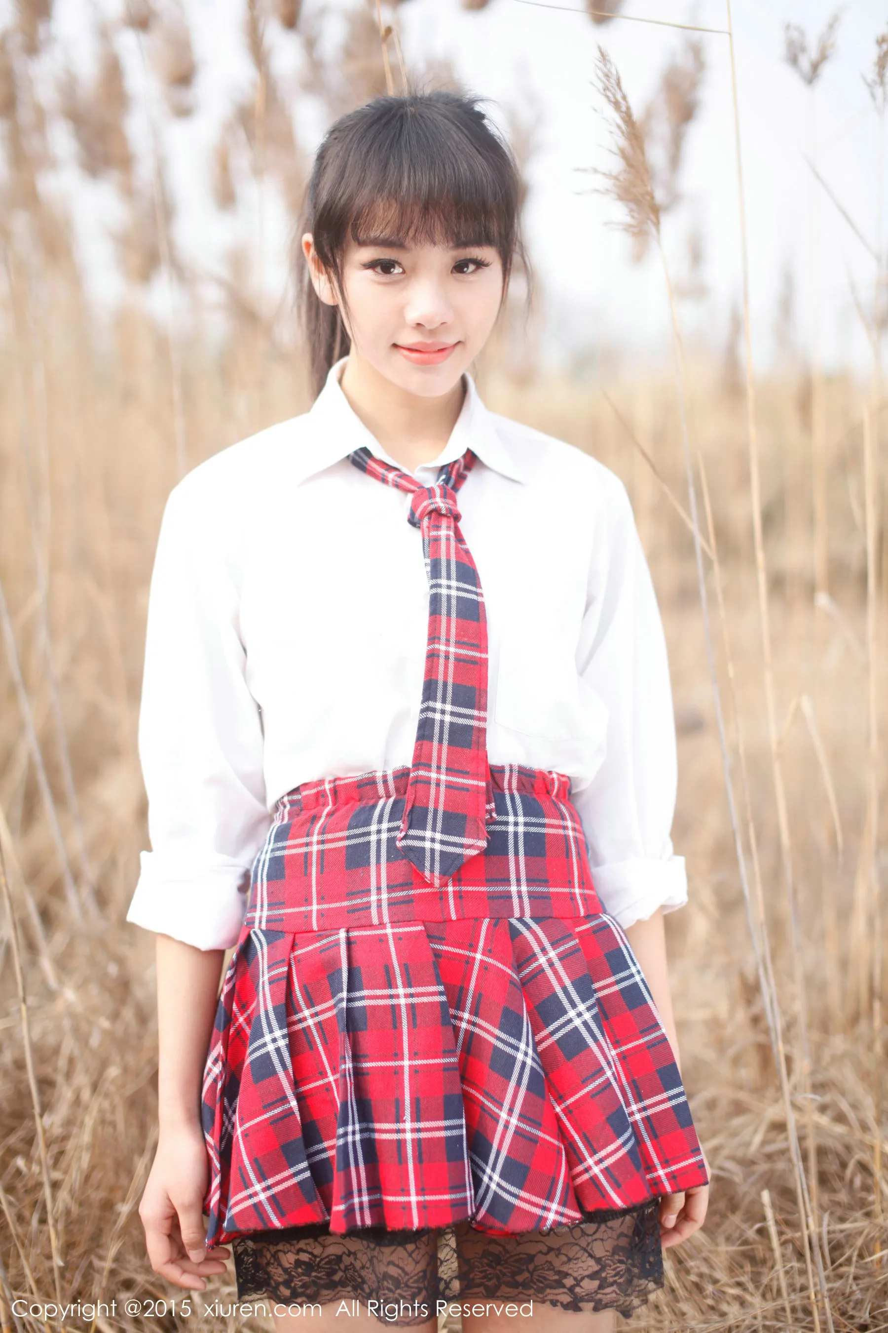 图片[2]-邻家女孩七米baby小清新 秀人网 No.318-COS写真在线网