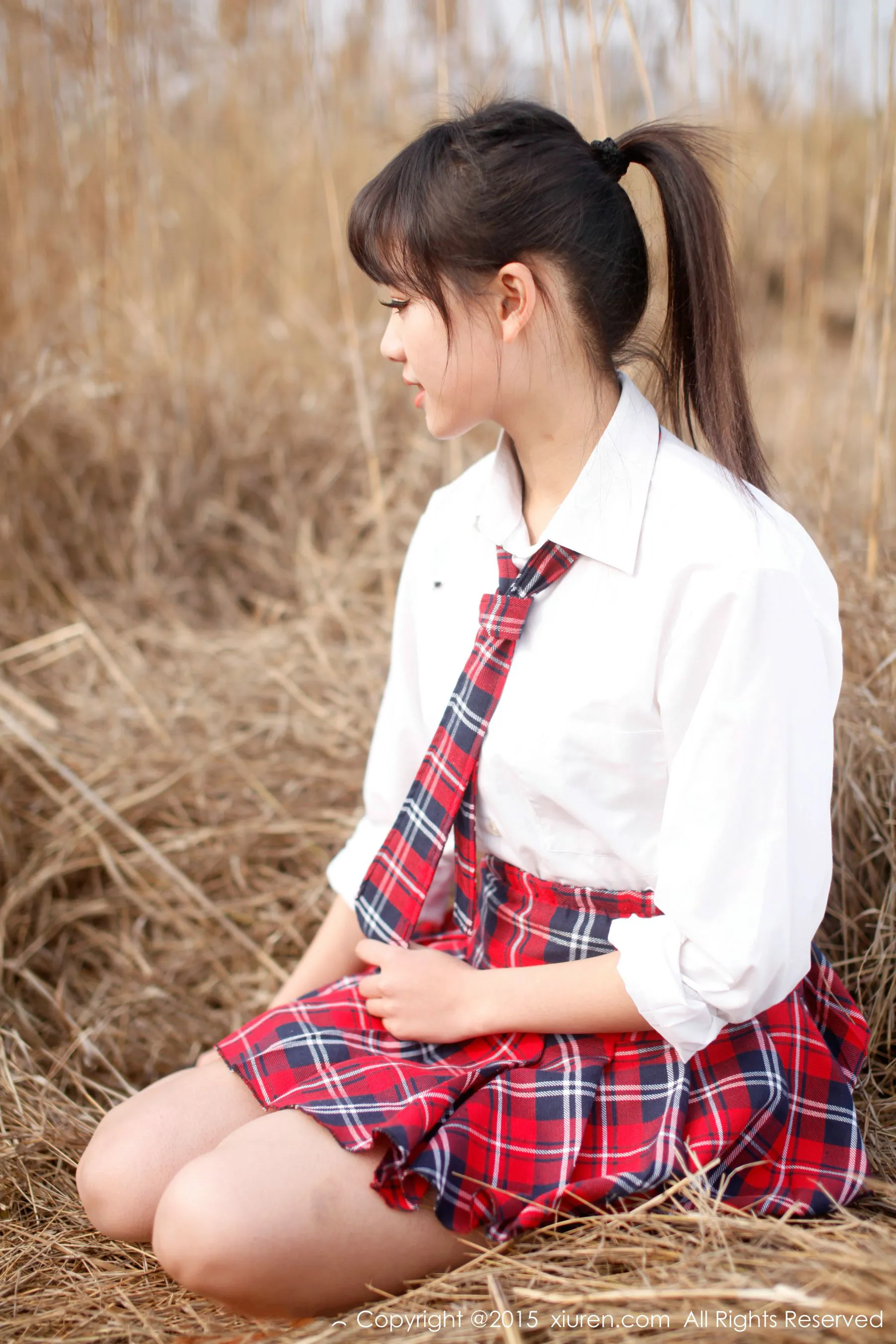 图片[3]-邻家女孩七米baby小清新 秀人网 No.318-COS写真在线网