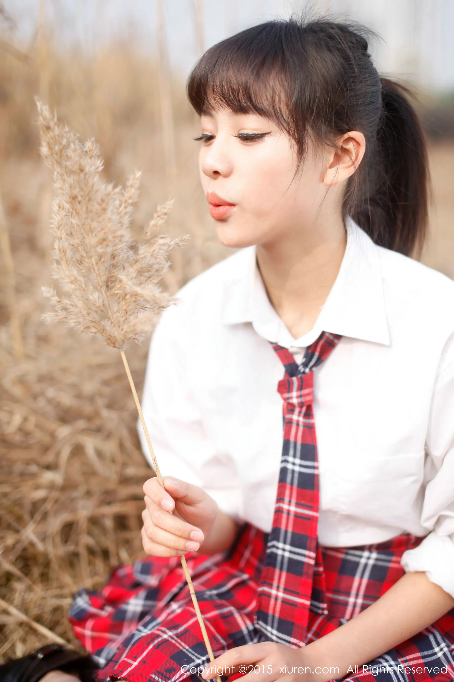 图片[5]-邻家女孩七米baby小清新 秀人网 No.318-COS写真在线网