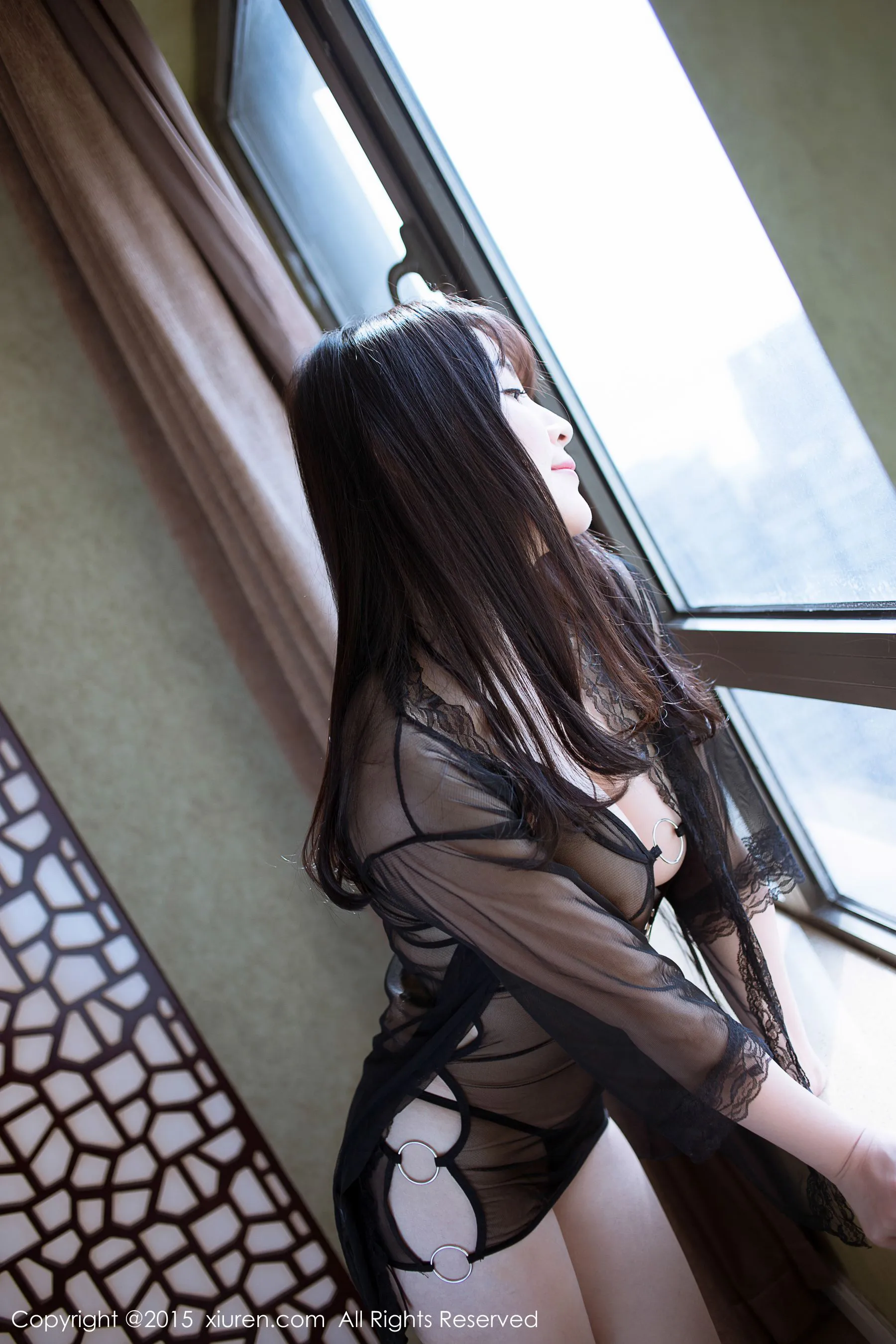 图片[5]-乐朵朵-Wendy《福利透视装》 秀人网 No.335-COS写真在线网