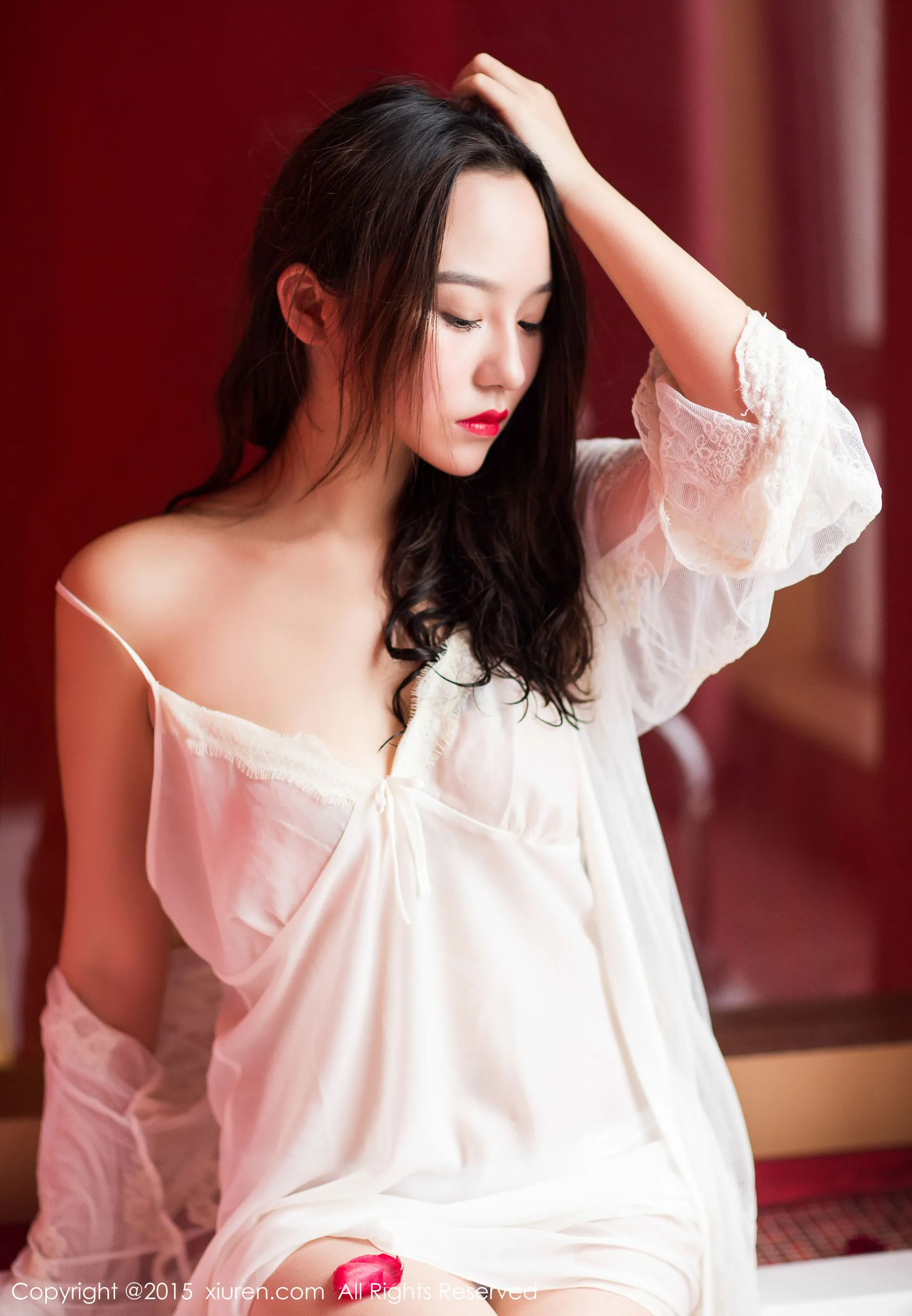 图片[3]-94年湖北模特@鱼猫盾i 秀人网 No.355-COS写真在线网