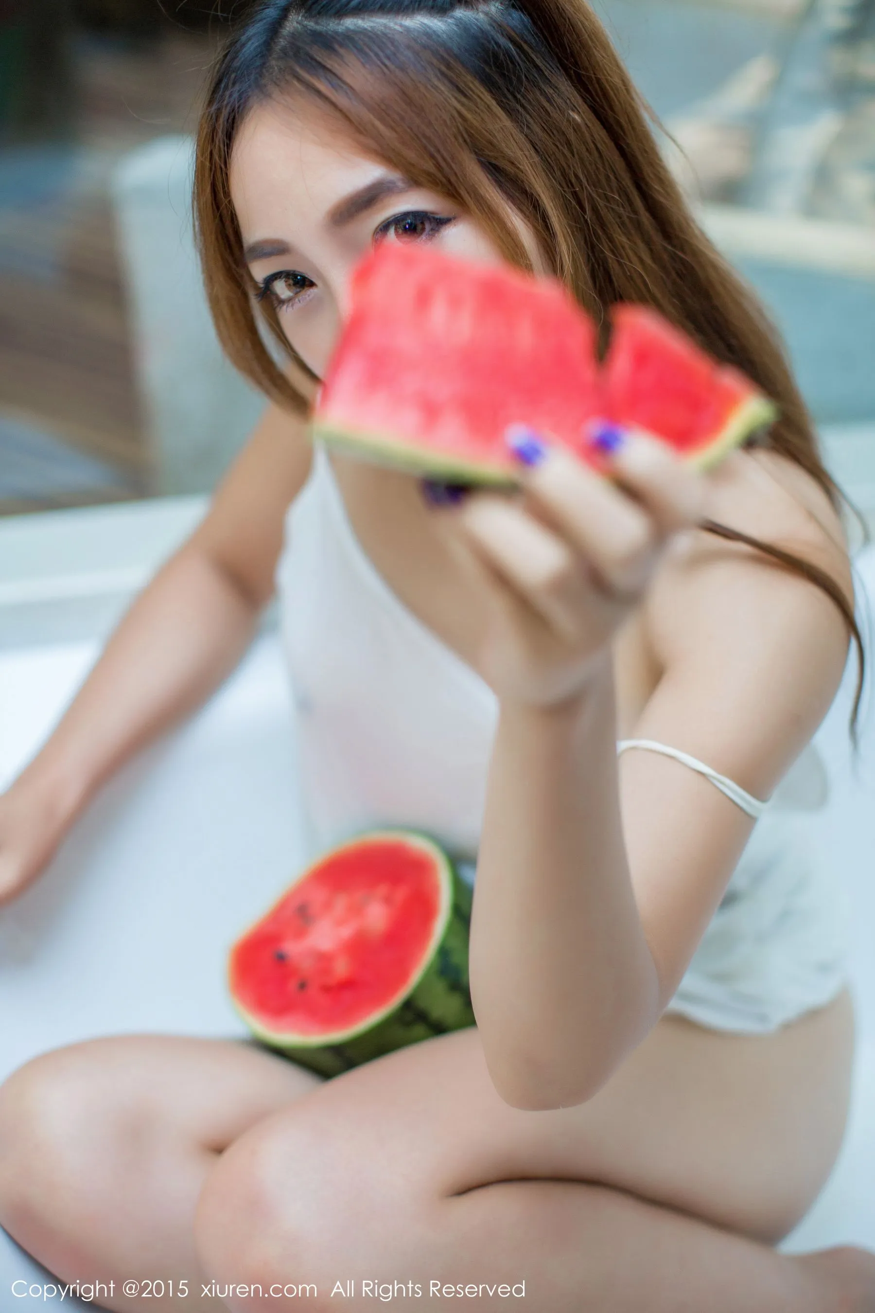 图片[4]-黄歆苑《水果女孩的诱惑》 秀人网 No.379-COS写真在线网