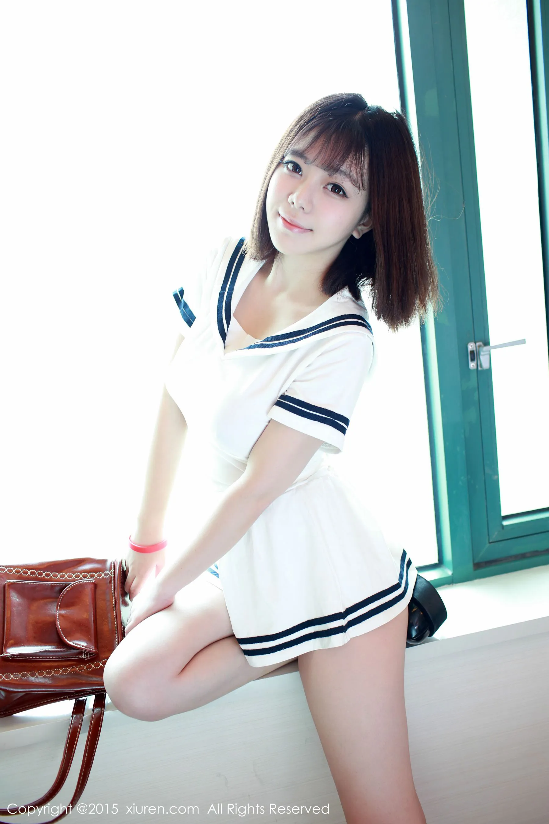 图片[4]-刘飞儿Faye《运动装大胸少女》 秀人网 No.390-COS写真在线网