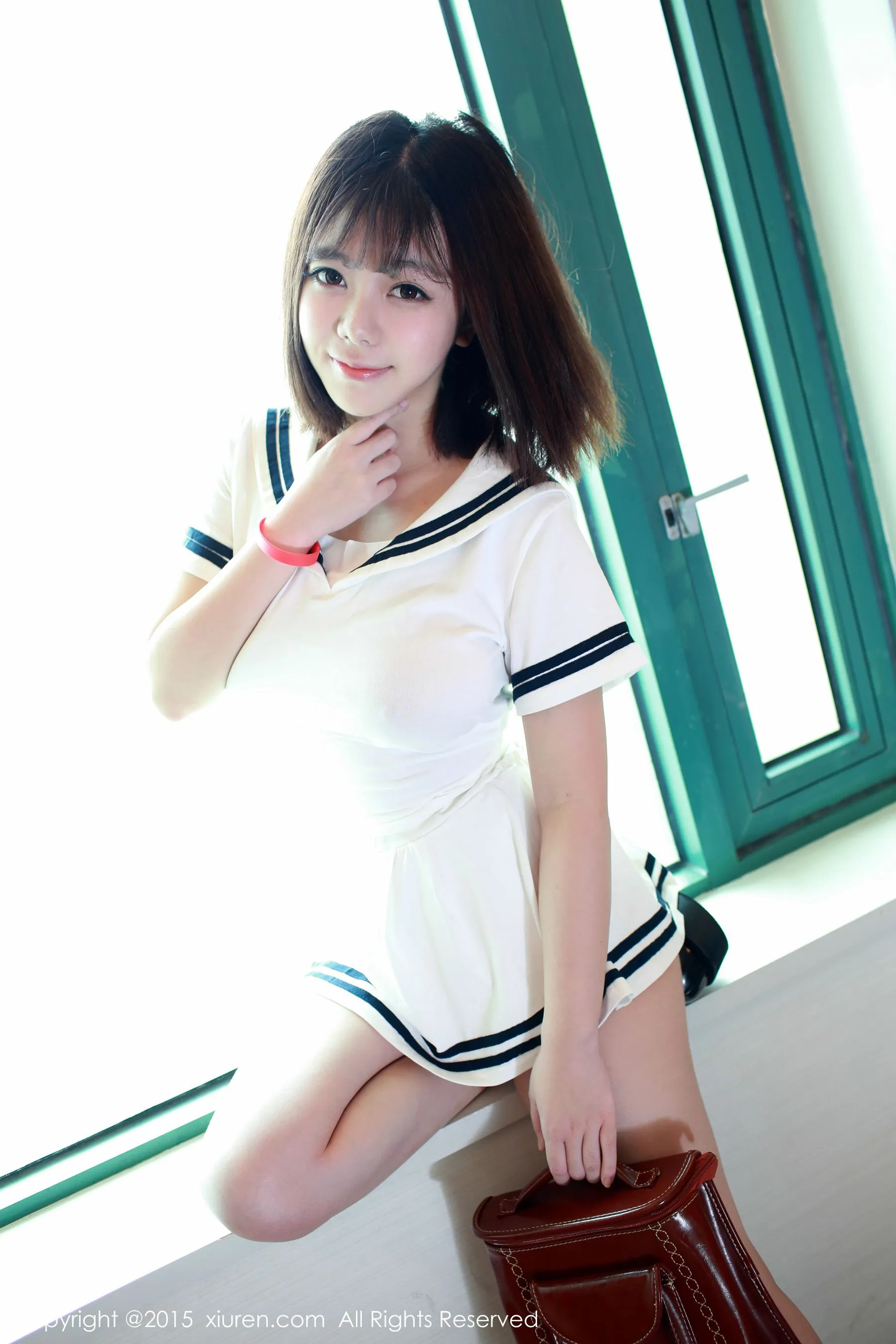 图片[3]-刘飞儿Faye《运动装大胸少女》 秀人网 No.390-COS写真在线网