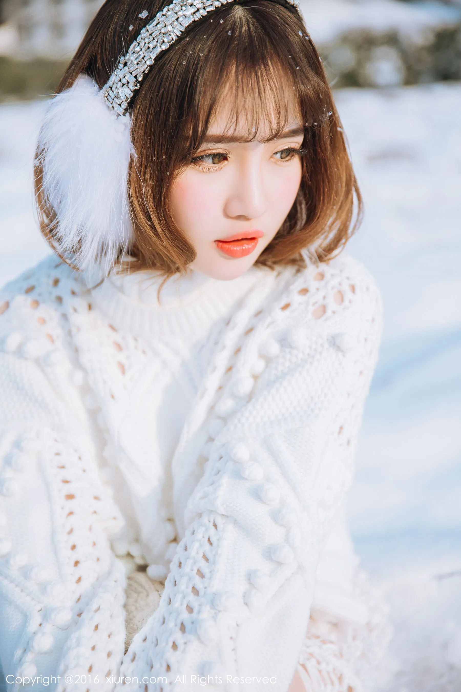 图片[5]-徐cake《新春雪景套图》 秀人网 No.484-COS写真在线网