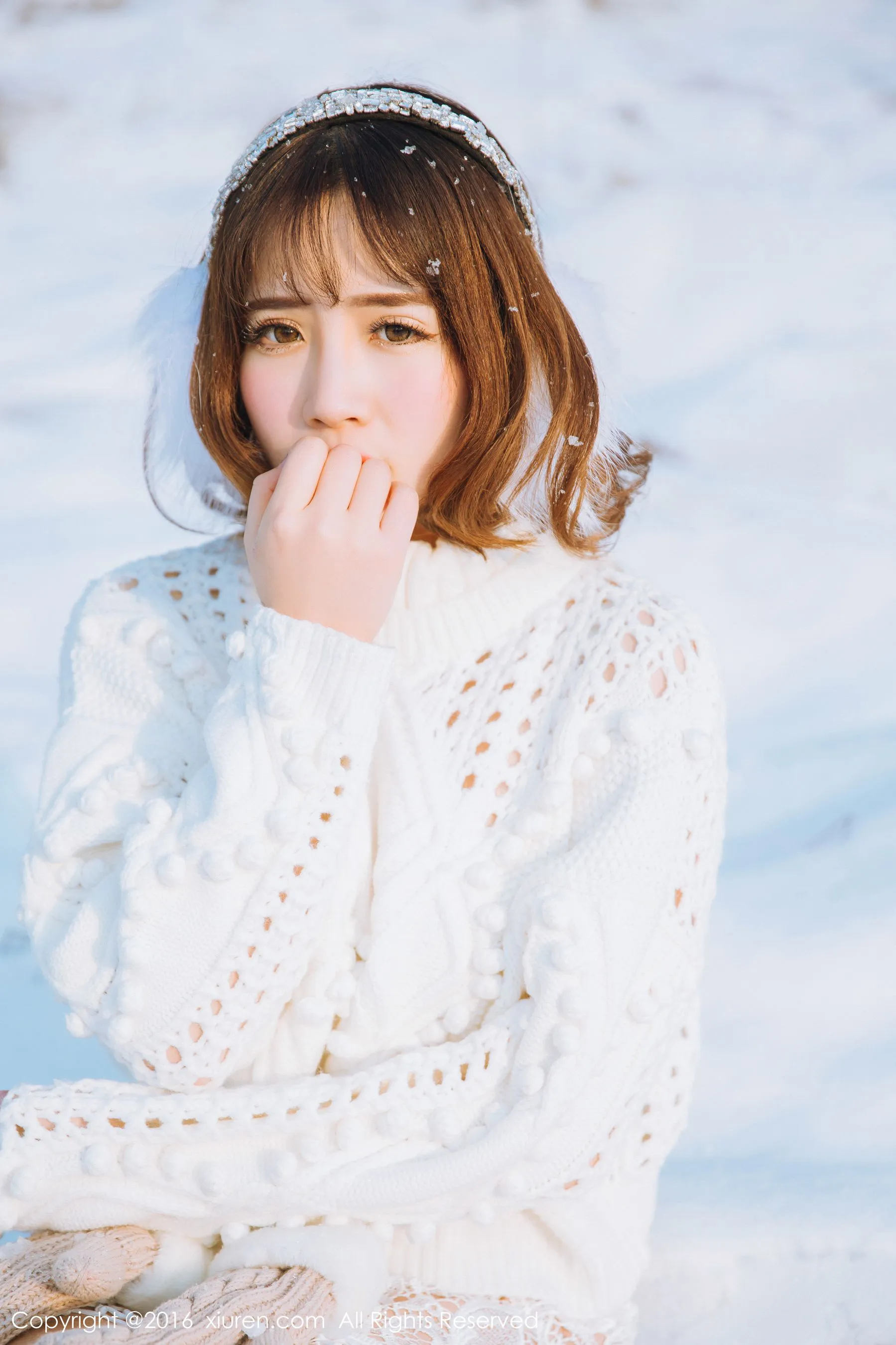 图片[4]-徐cake《新春雪景套图》 秀人网 No.484-COS写真在线网