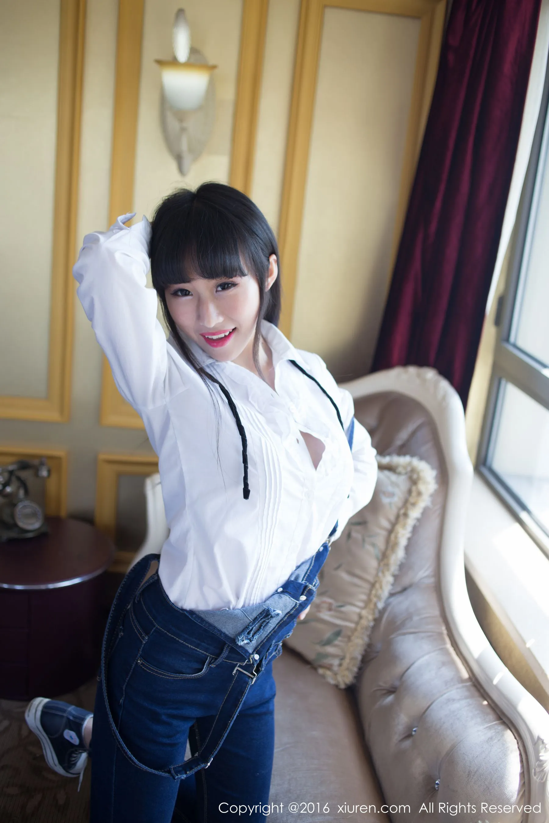 图片[3]-月音瞳《来自武汉的童颜巨乳妹子》 秀人网 No.520-COS写真在线网