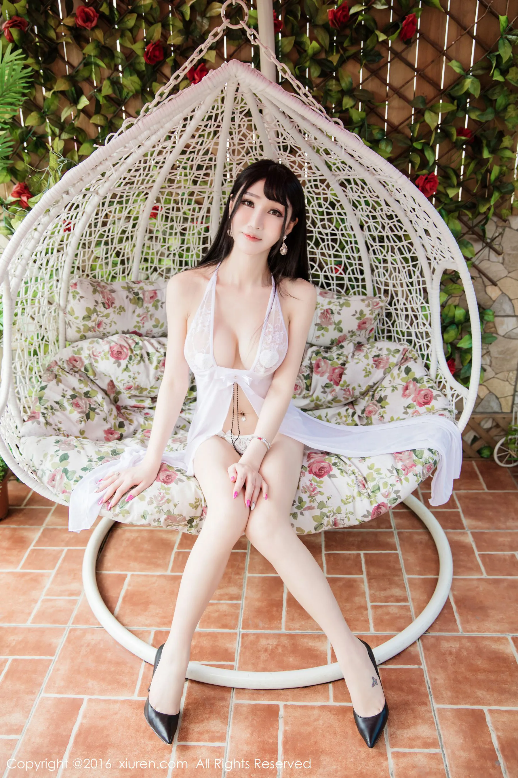 图片[4]-李宓儿《三套透视主题服饰》 秀人网 No.539-COS写真在线网