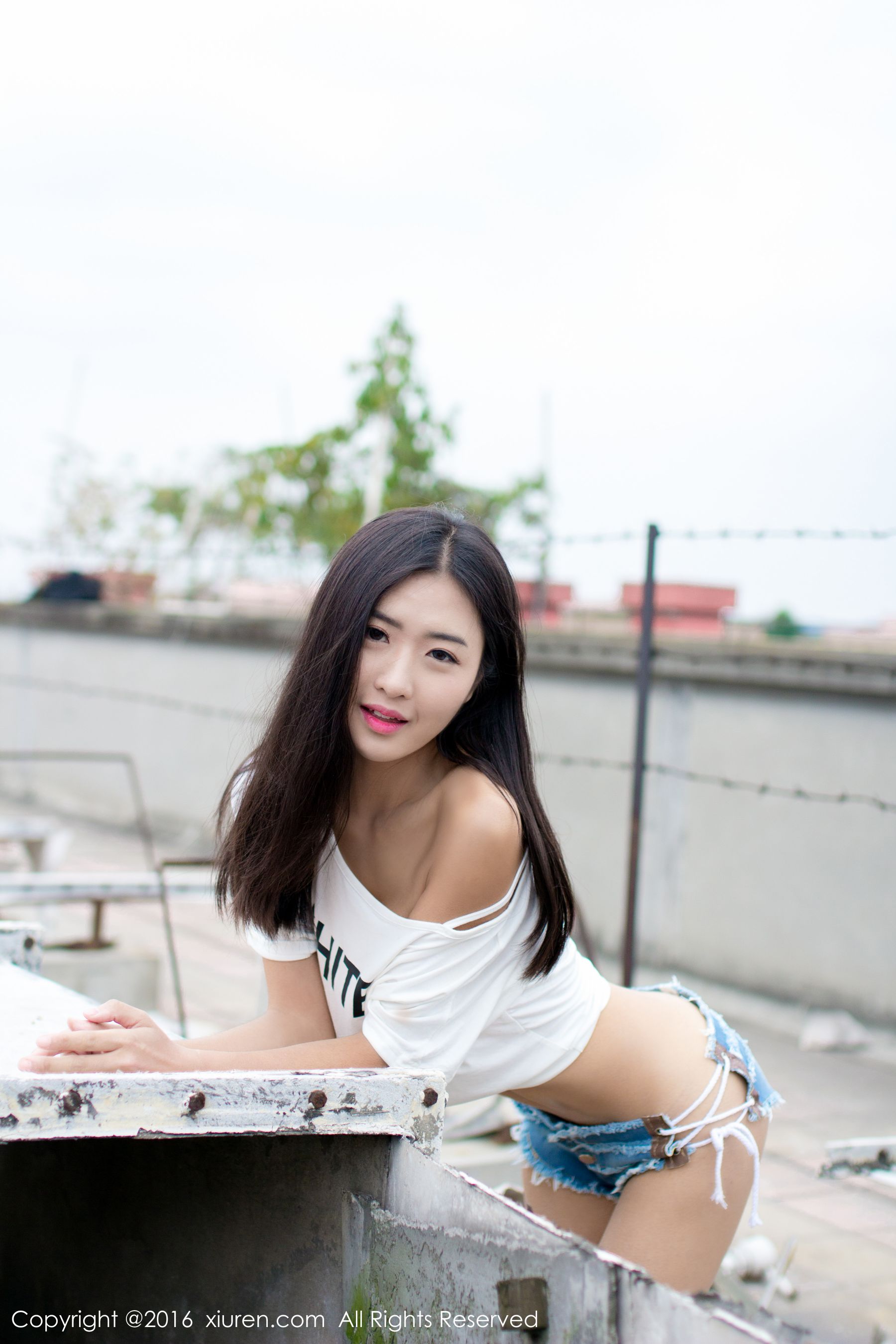 图片[3]-周琰琳LIN《红颜朱唇，宛若青莲出水》 秀人网 No.624-COS写真在线网