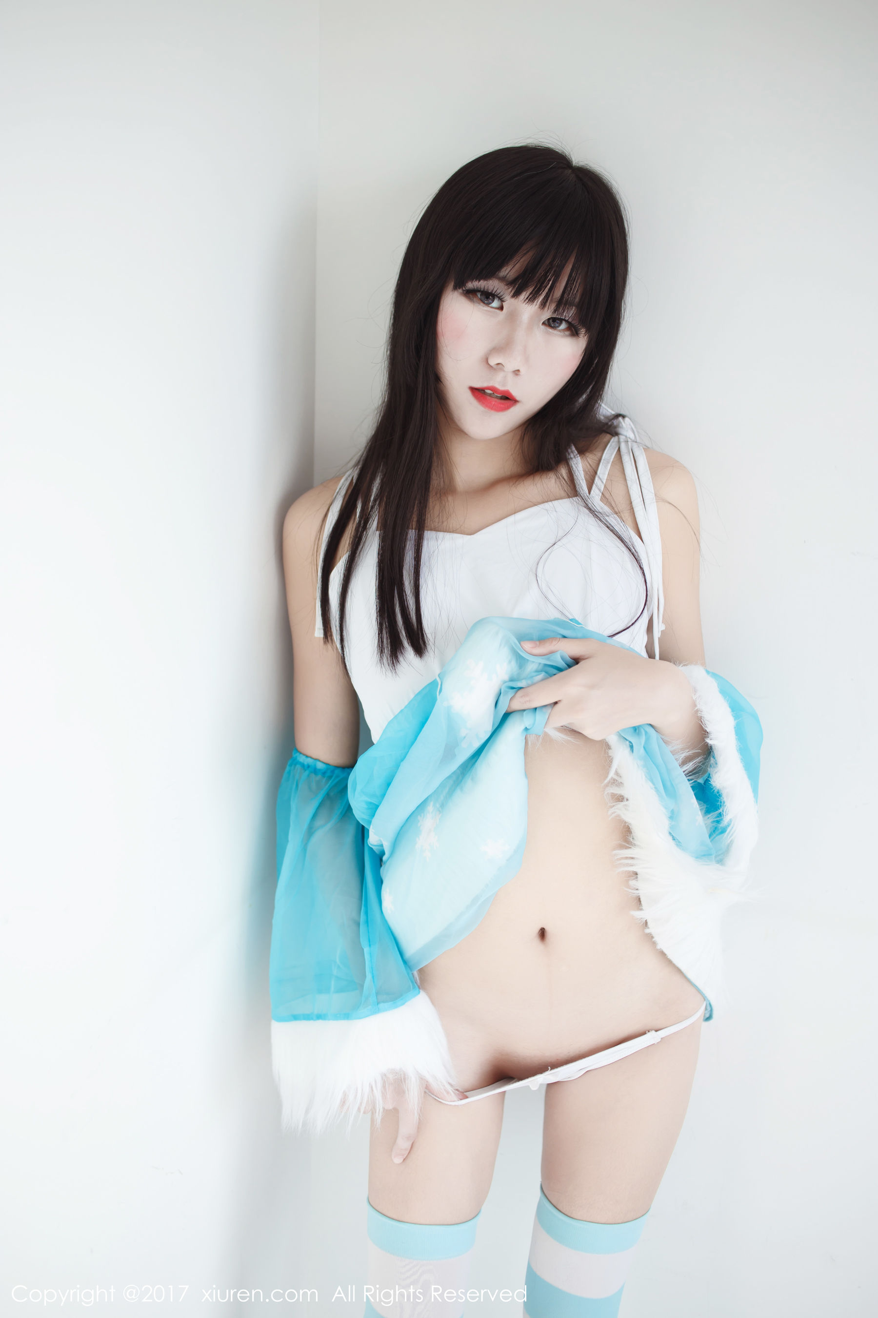 图片[2]-模特香风提比w《首套cos》 秀人网XIUREN No.676-COS写真在线网