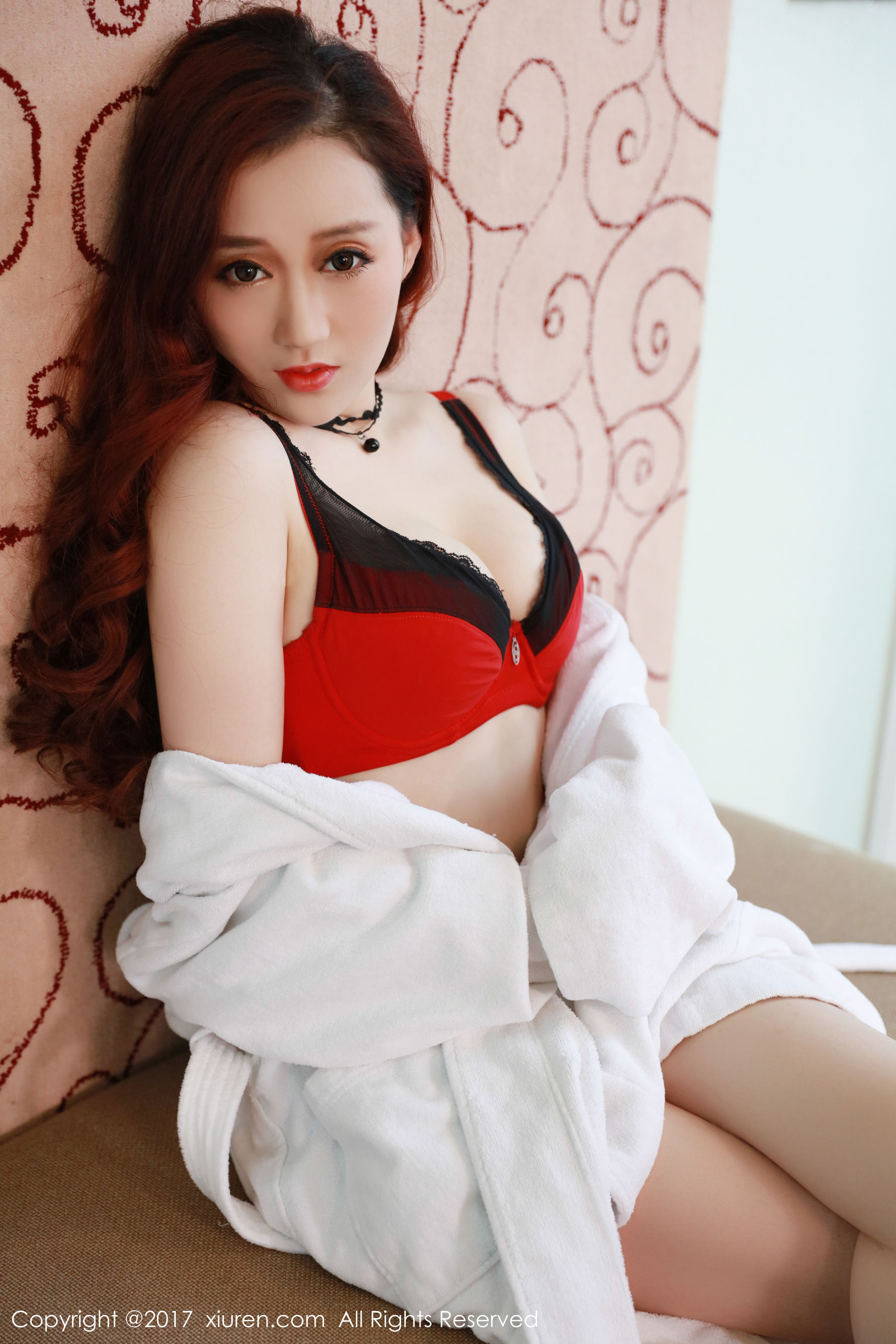 图片[5]-叶梦轩《性感蕾丝、野性豹纹》 秀人网XIUREN No.681-COS写真在线网