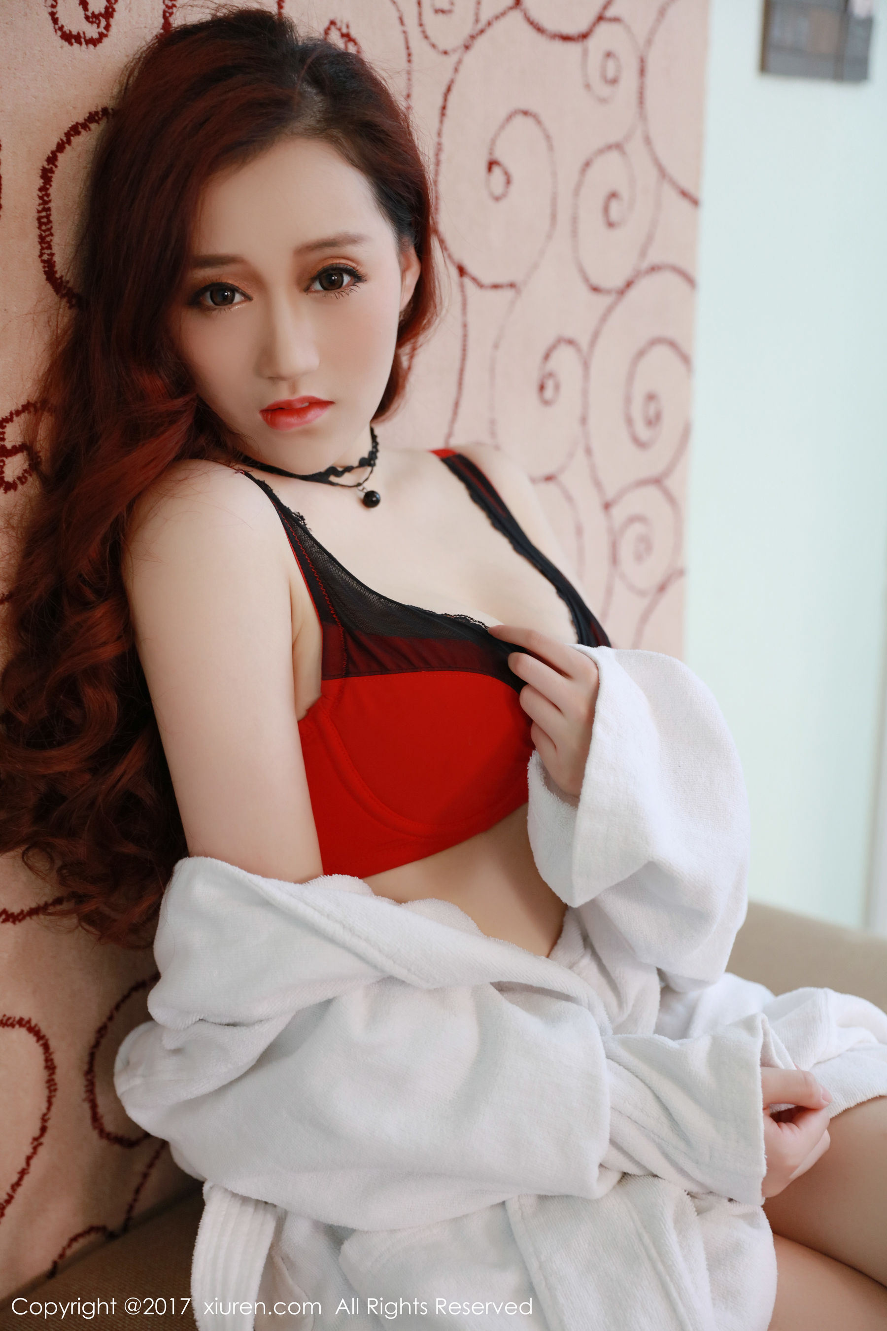 图片[6]-叶梦轩《性感蕾丝、野性豹纹》 秀人网XIUREN No.681-COS写真在线网