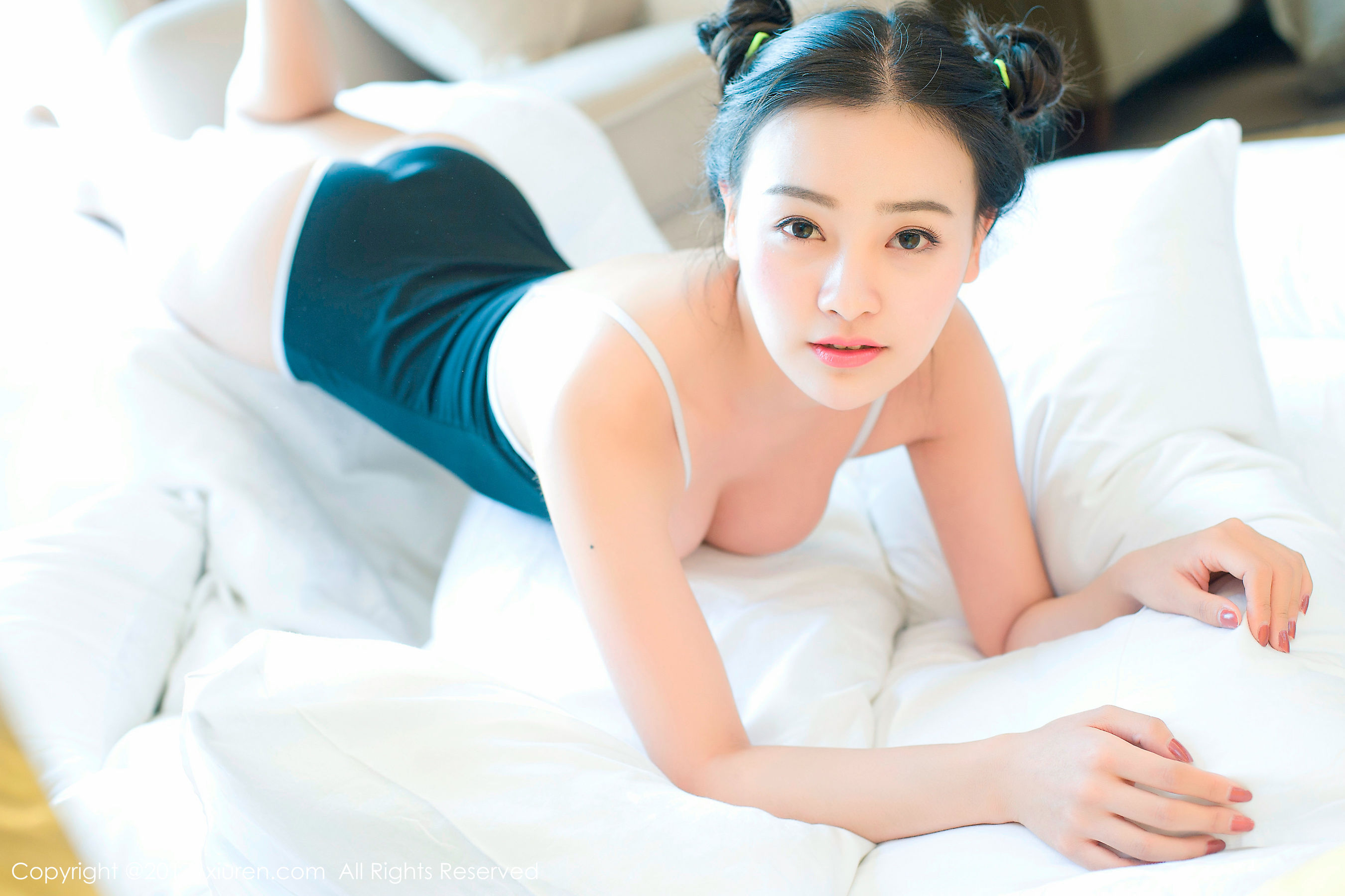 图片[3]-芈琳娜《死库水、低胸体操服》 秀人网XIUREN No.684-COS写真在线网