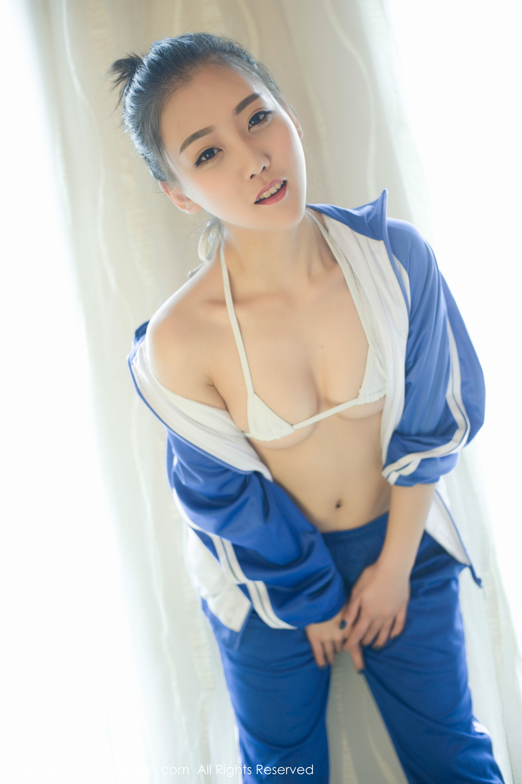 图片[5]-模特陈梦《茉莉花般清新透彻的少女诱惑》 秀人网XIUREN No.690-COS写真在线网