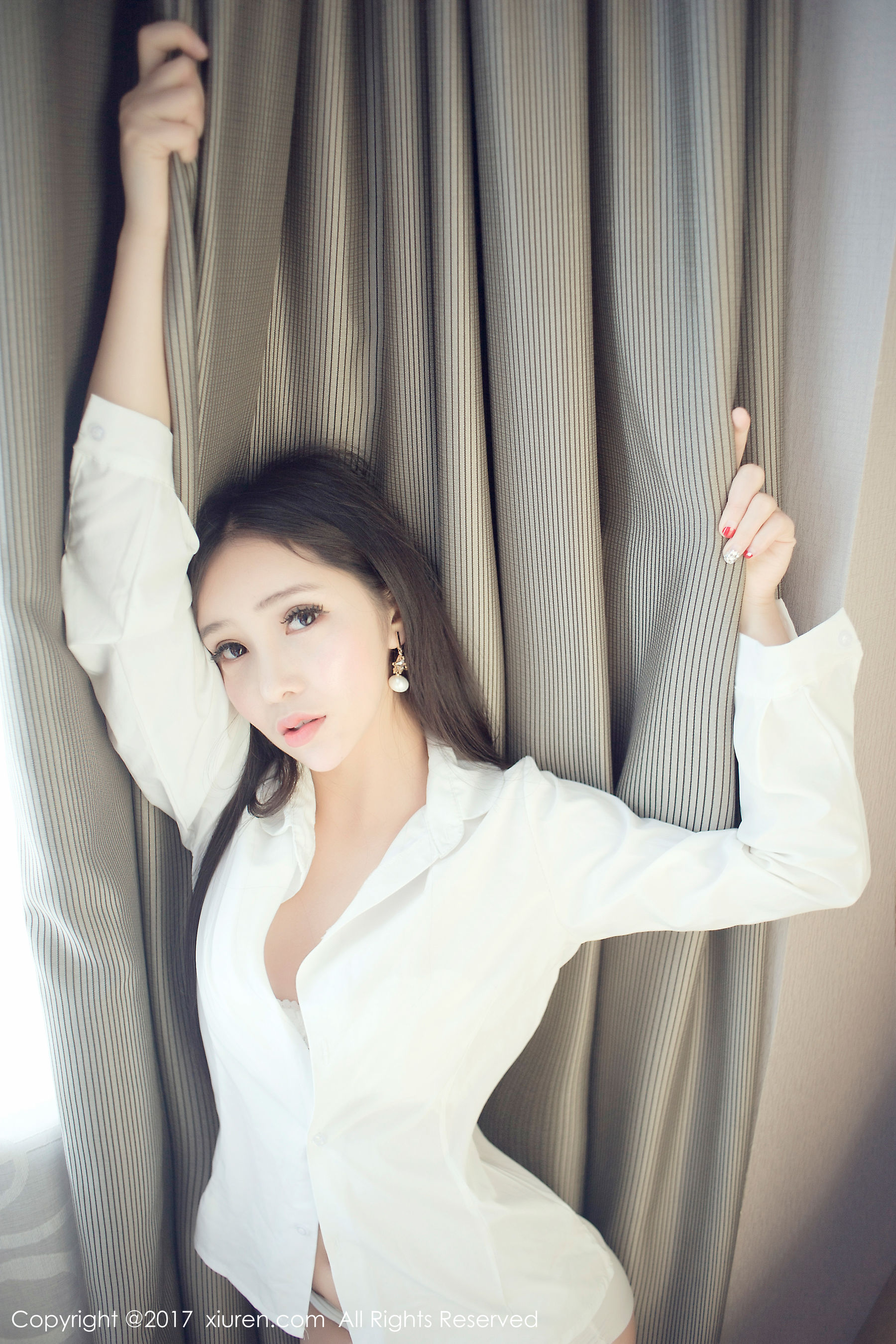 图片[3]-御姐混血范美女@艾弥 秀人网XIUREN No.792-COS写真在线网