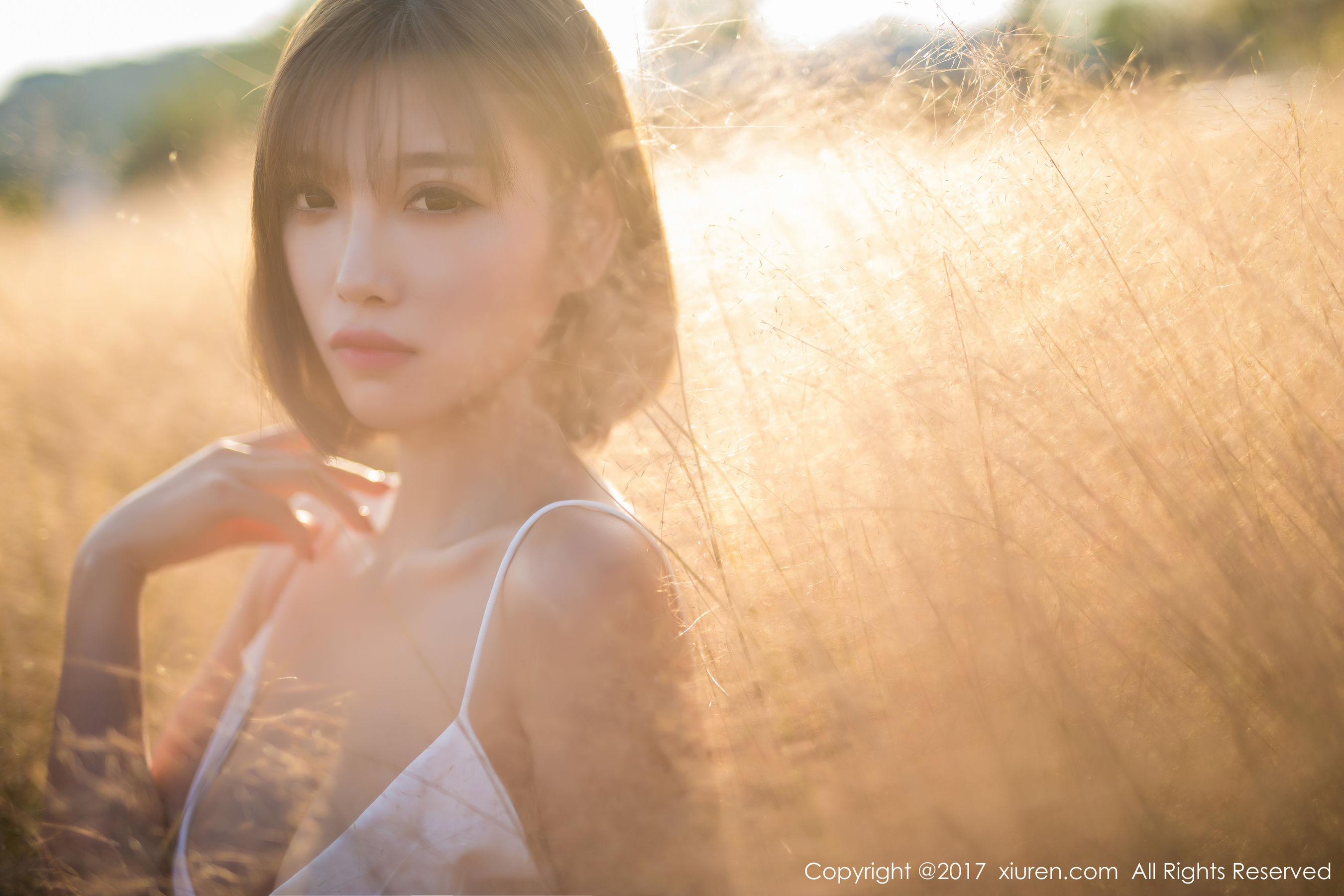 图片[6]-甜美女神@杨晨晨sugar《性感室外写真》 秀人 NO.847-COS写真在线网