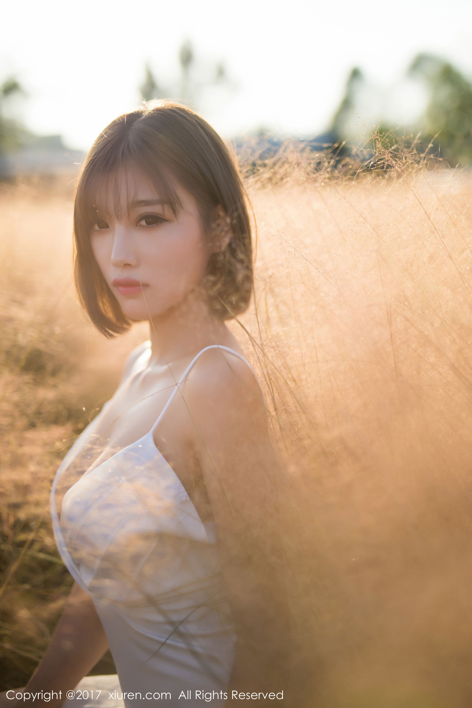 图片[4]-甜美女神@杨晨晨sugar《性感室外写真》 秀人 NO.847-COS写真在线网