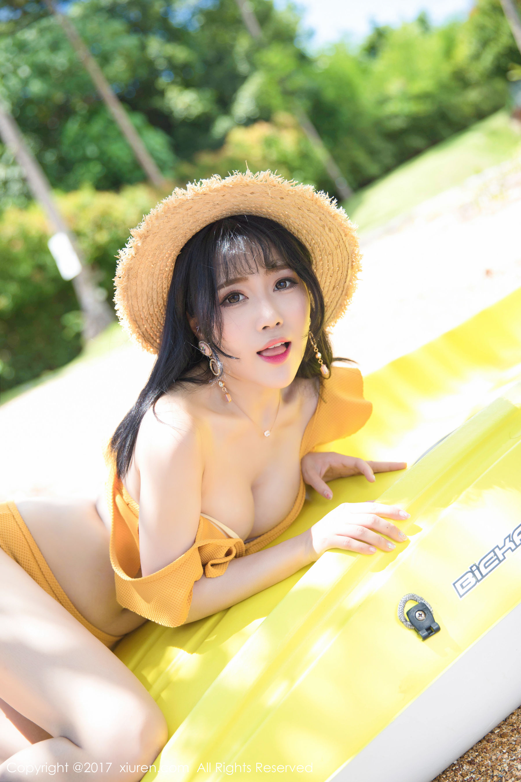 图片[4]-兜豆靓Youlina《田园风仙子》 秀人 NO.855-COS写真在线网