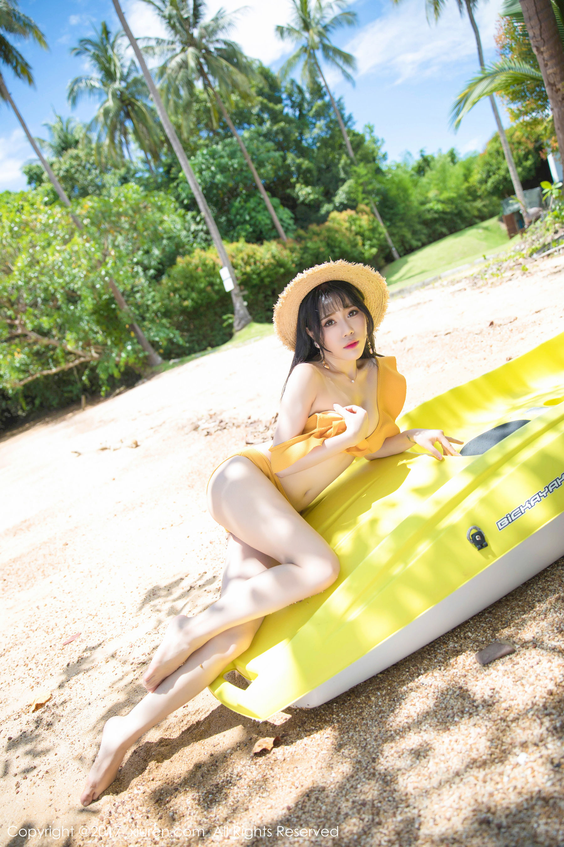 图片[5]-兜豆靓Youlina《田园风仙子》 秀人 NO.855-COS写真在线网