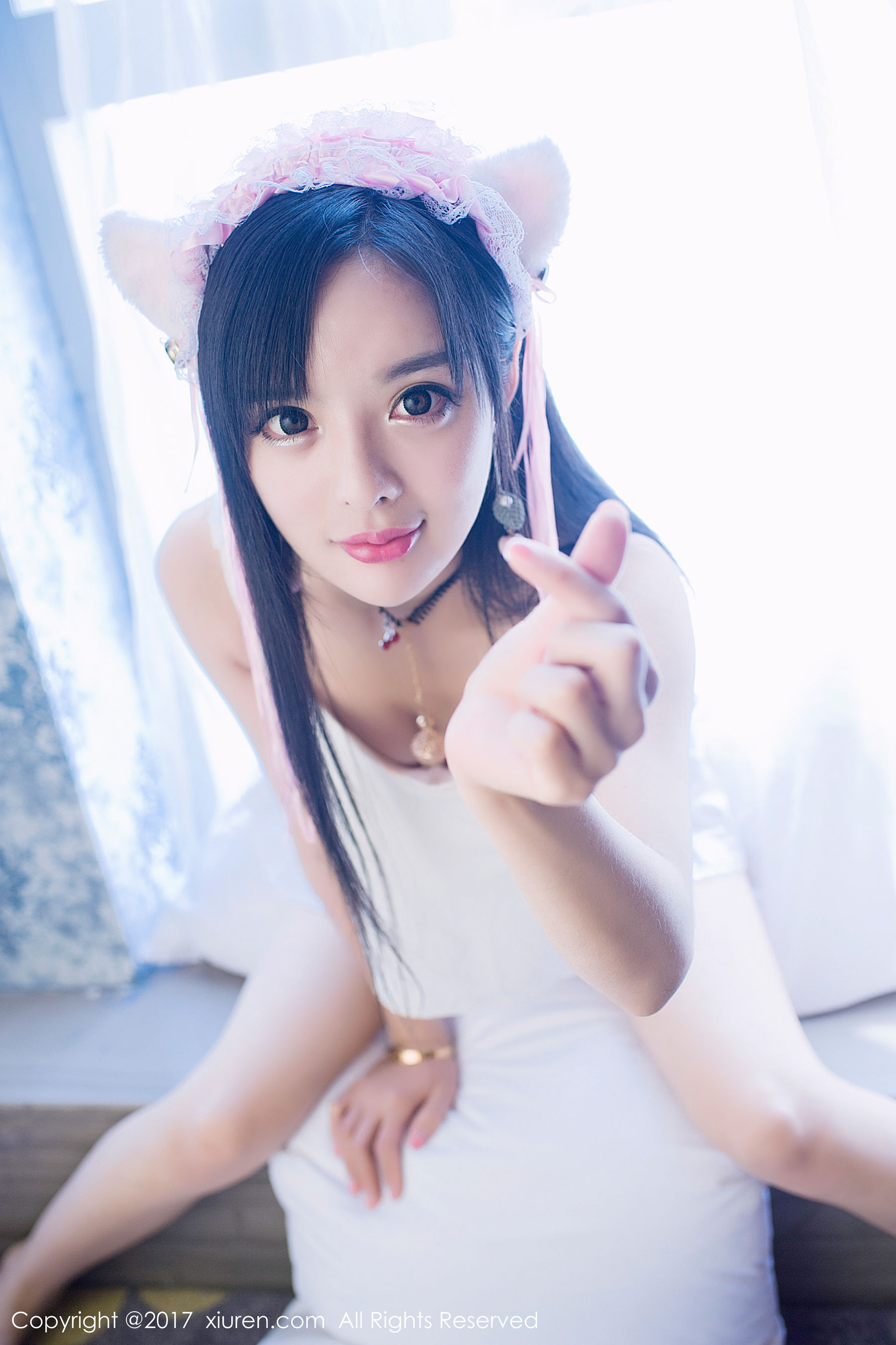 图片[4]-柠檬baby《吊带小猫女+体操服》 秀人 NO.874-COS写真在线网