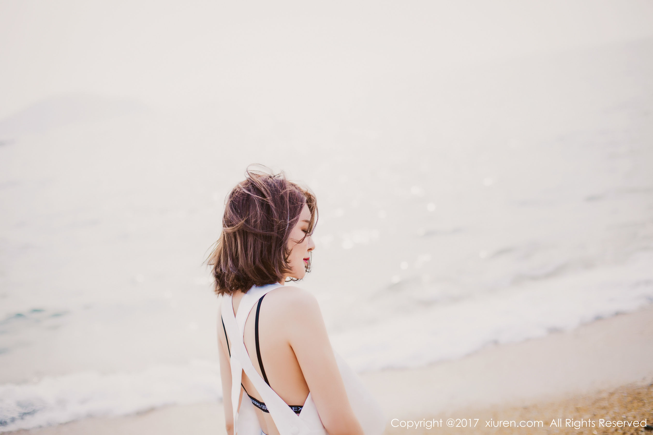 图片[3]-廿十(凯竹)《海边唯美风+性感室内》 秀人 NO.879-COS写真在线网