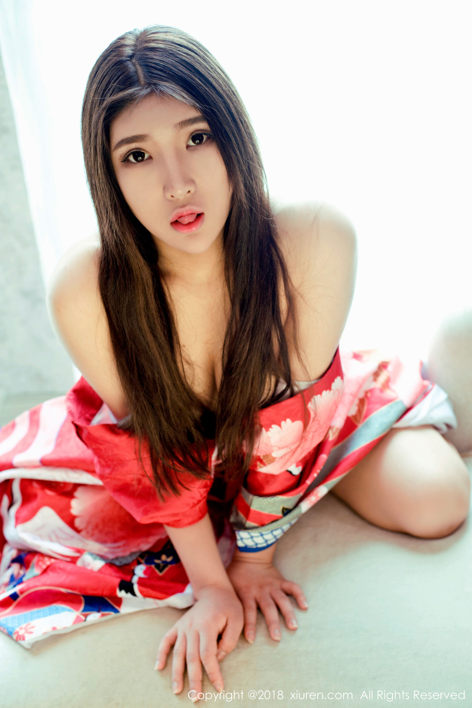 图片[6]-当然是小熊呀《比基尼和日本花魁和服》 秀人网XIUREN No.973-COS写真在线网