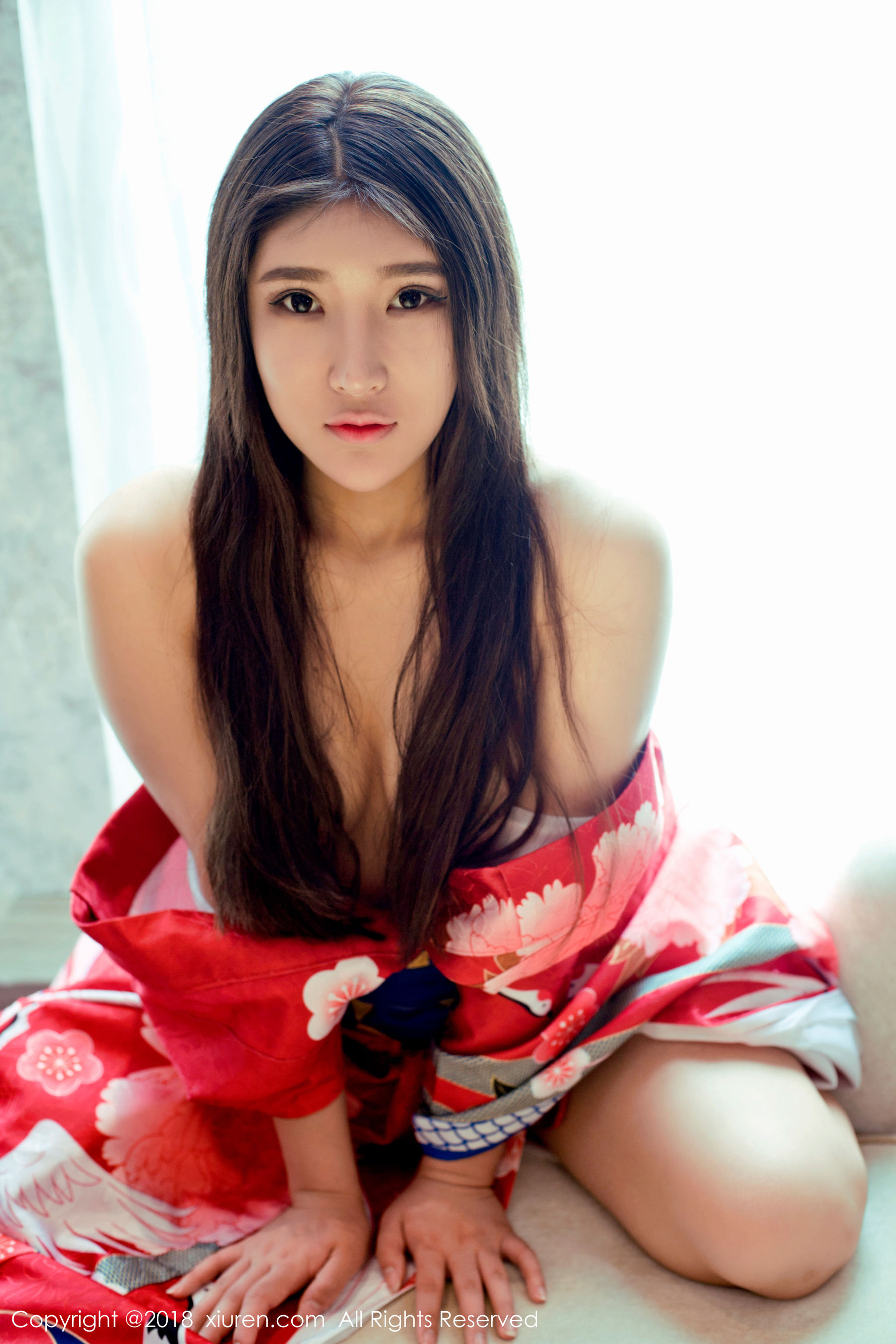 图片[4]-当然是小熊呀《比基尼和日本花魁和服》 秀人网XIUREN No.973-COS写真在线网