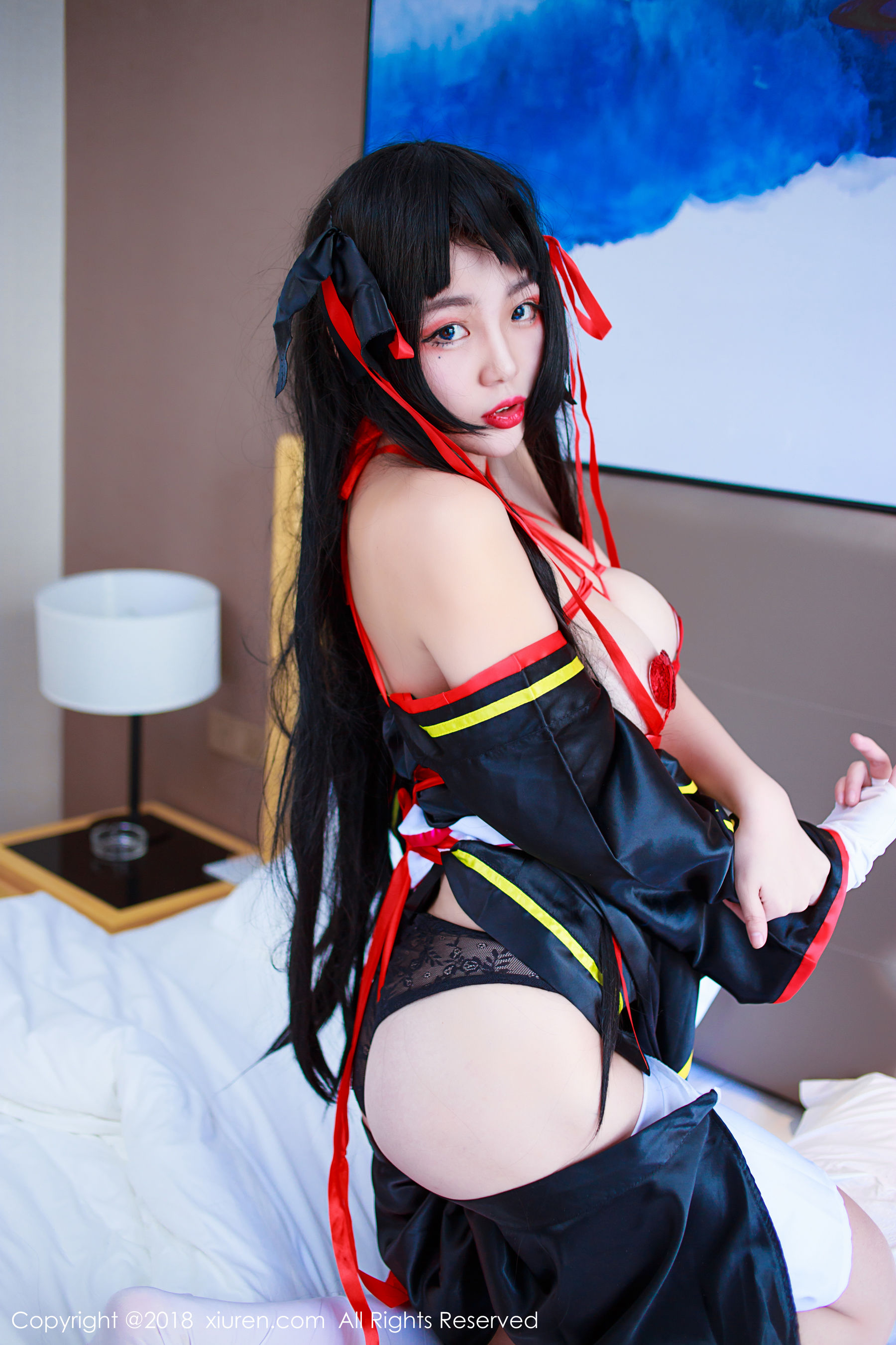 图片[3]-秀人 No.1118 米粒米粒-COS写真在线网