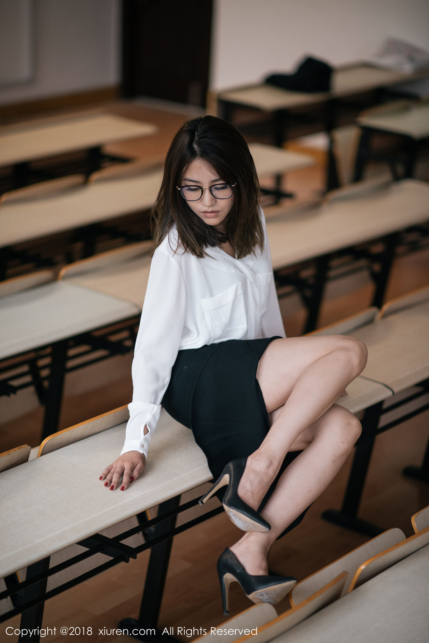 图片[2]-秀人 No.1267 许诺Sabrina-COS写真在线网