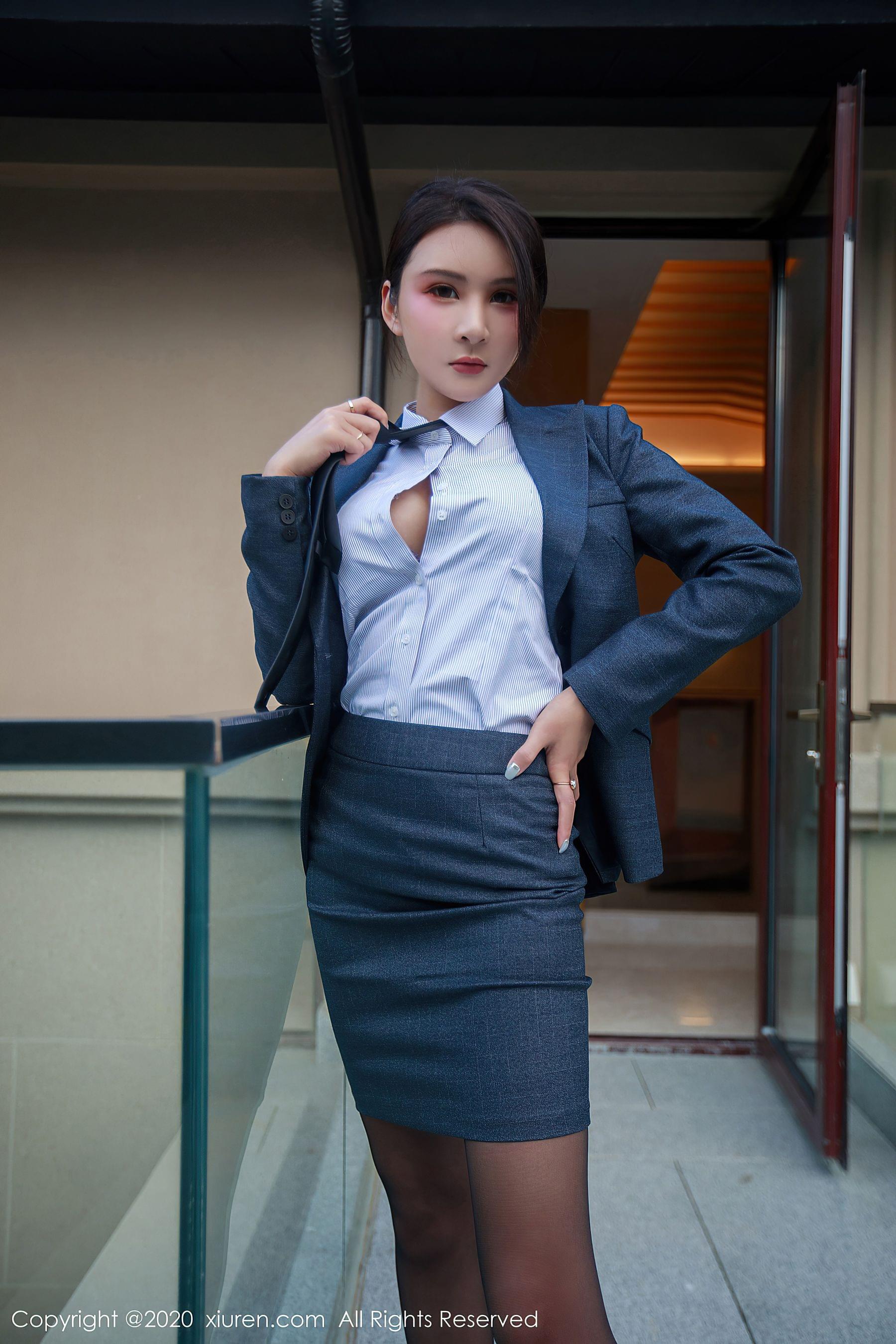 图片[6]-秀人XIUREN No.2309 Emily顾奈奈-COS写真在线网
