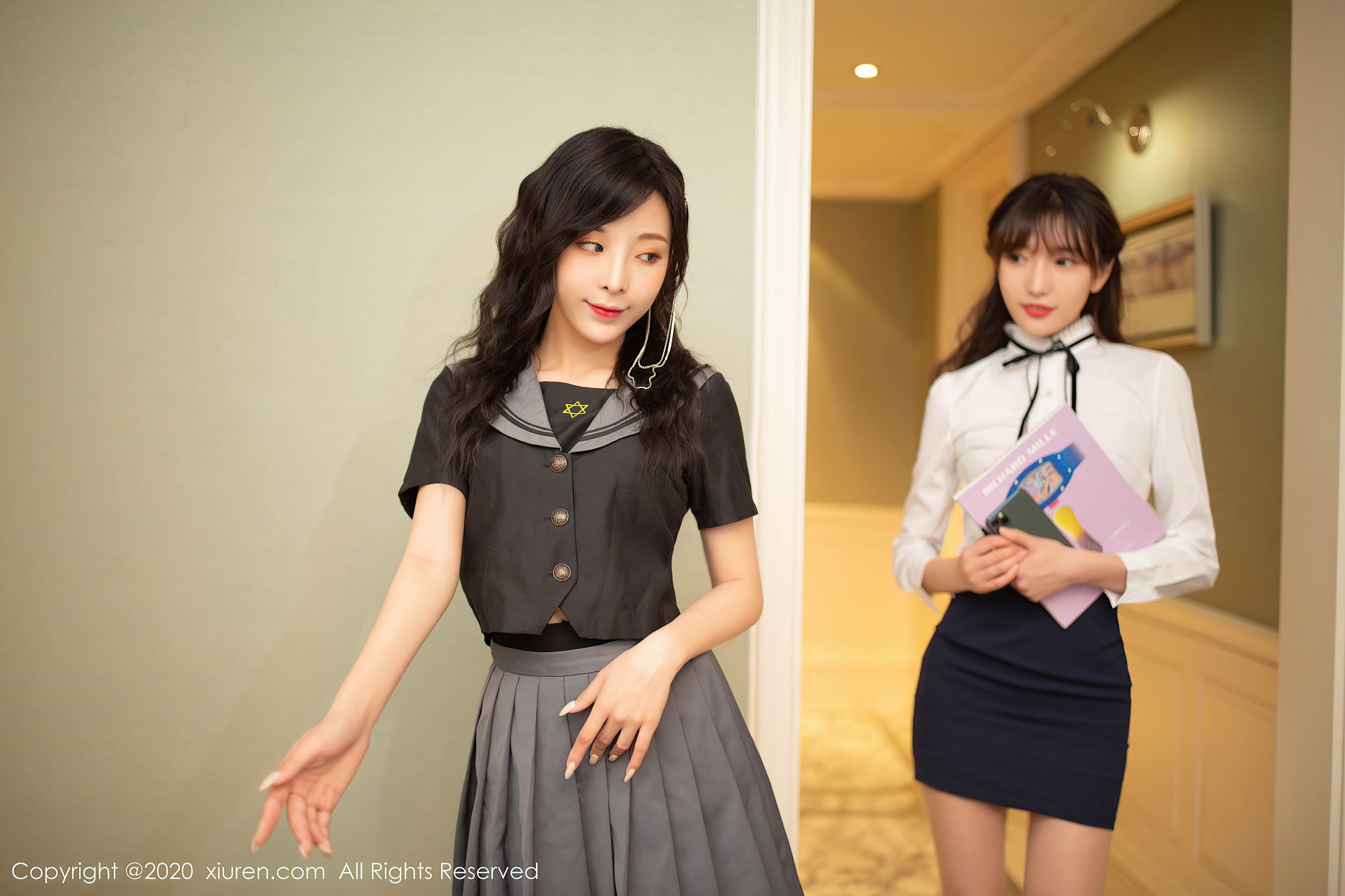 图片[5]-秀人 No.2626 @陈小喵&@陆萱萱-COS写真在线网