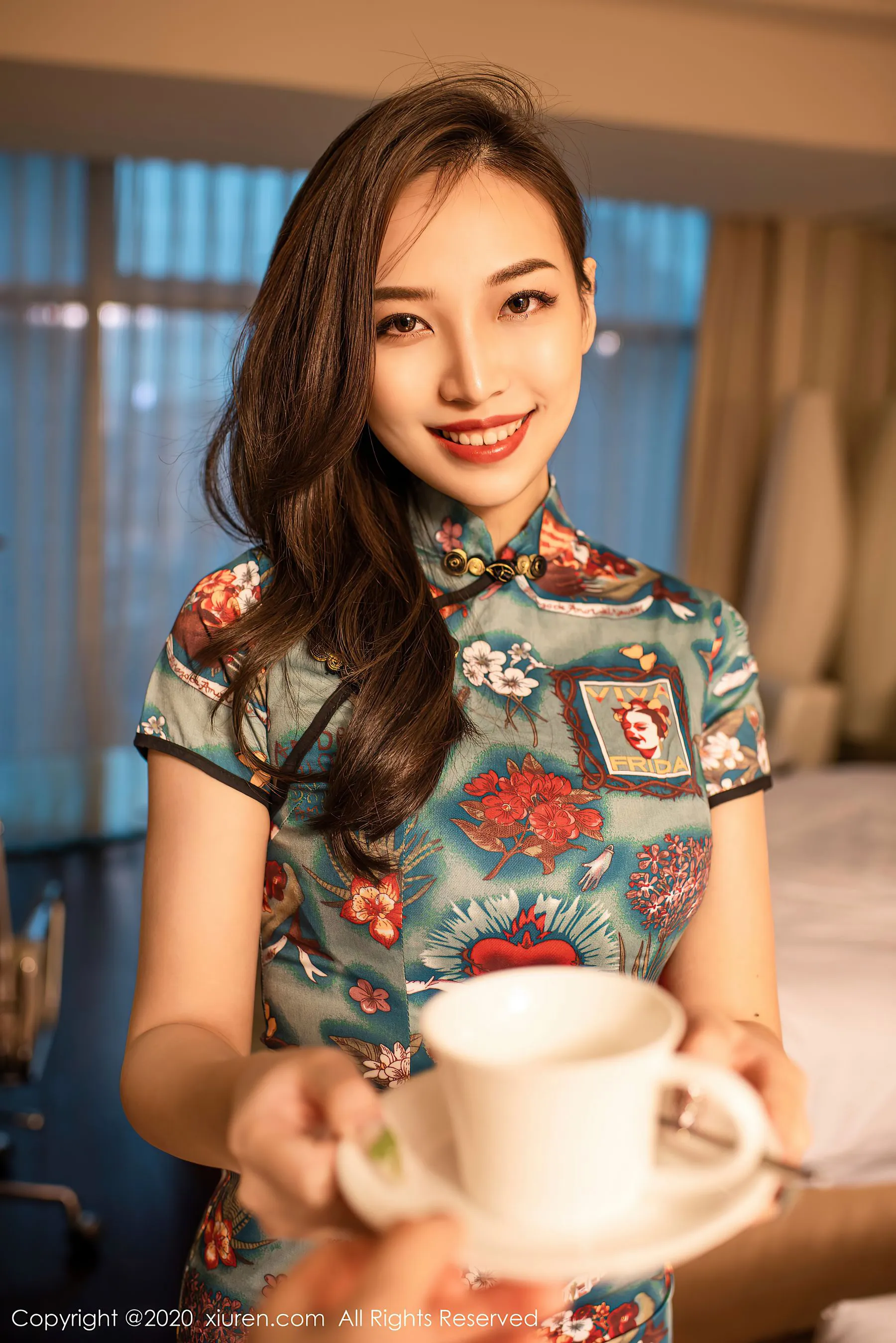 图片[2]-秀人 No.2712 郑颖姗-COS写真在线网