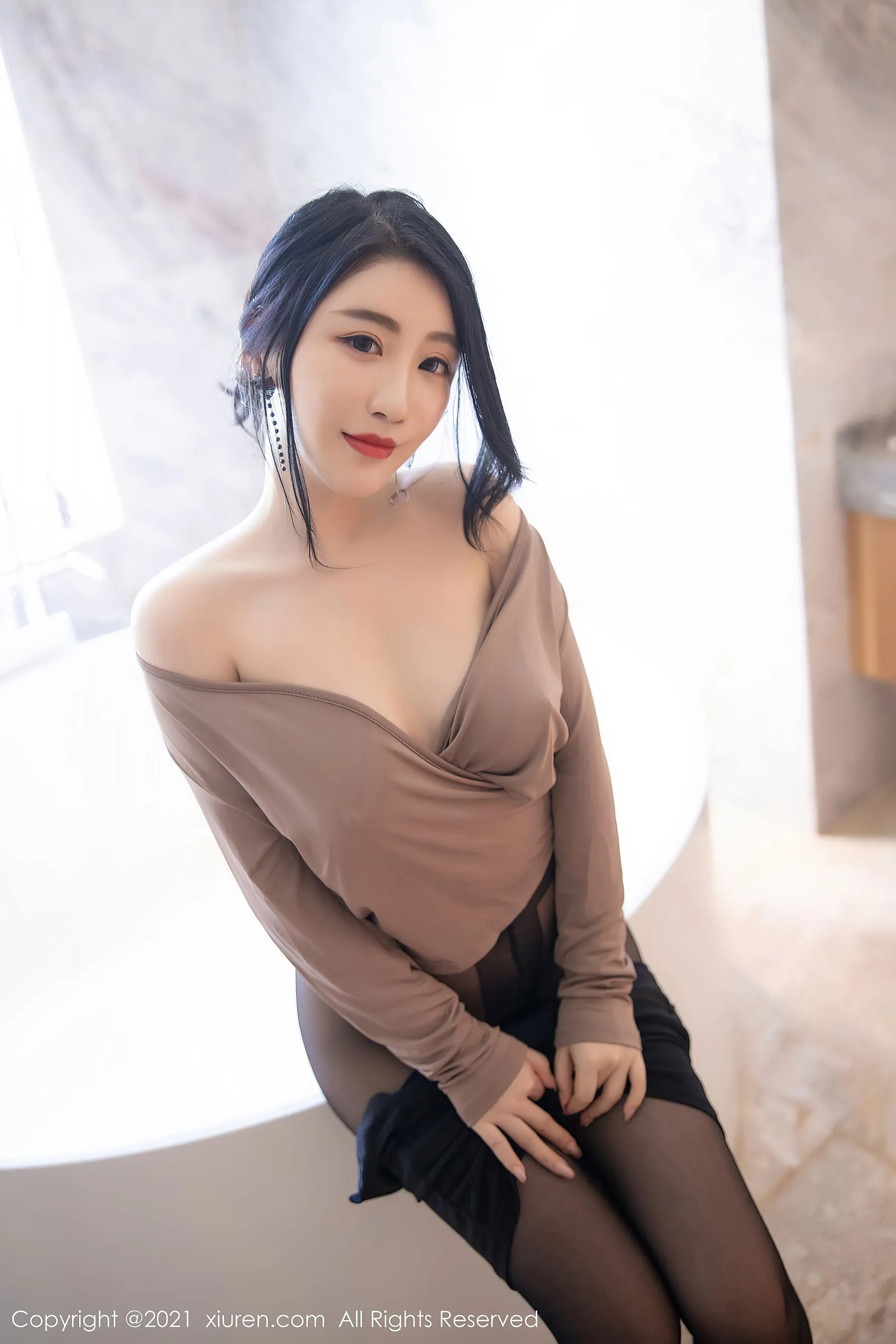 图片[3]-秀人 No.3057 Cherry绯月樱-COS写真在线网
