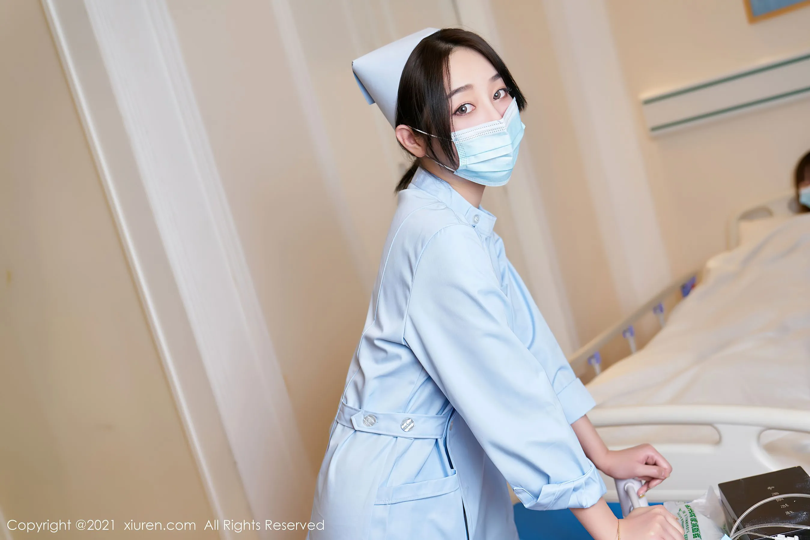 图片[5]-秀人 No.3060 @九月生&@林子欣Freya-COS写真在线网